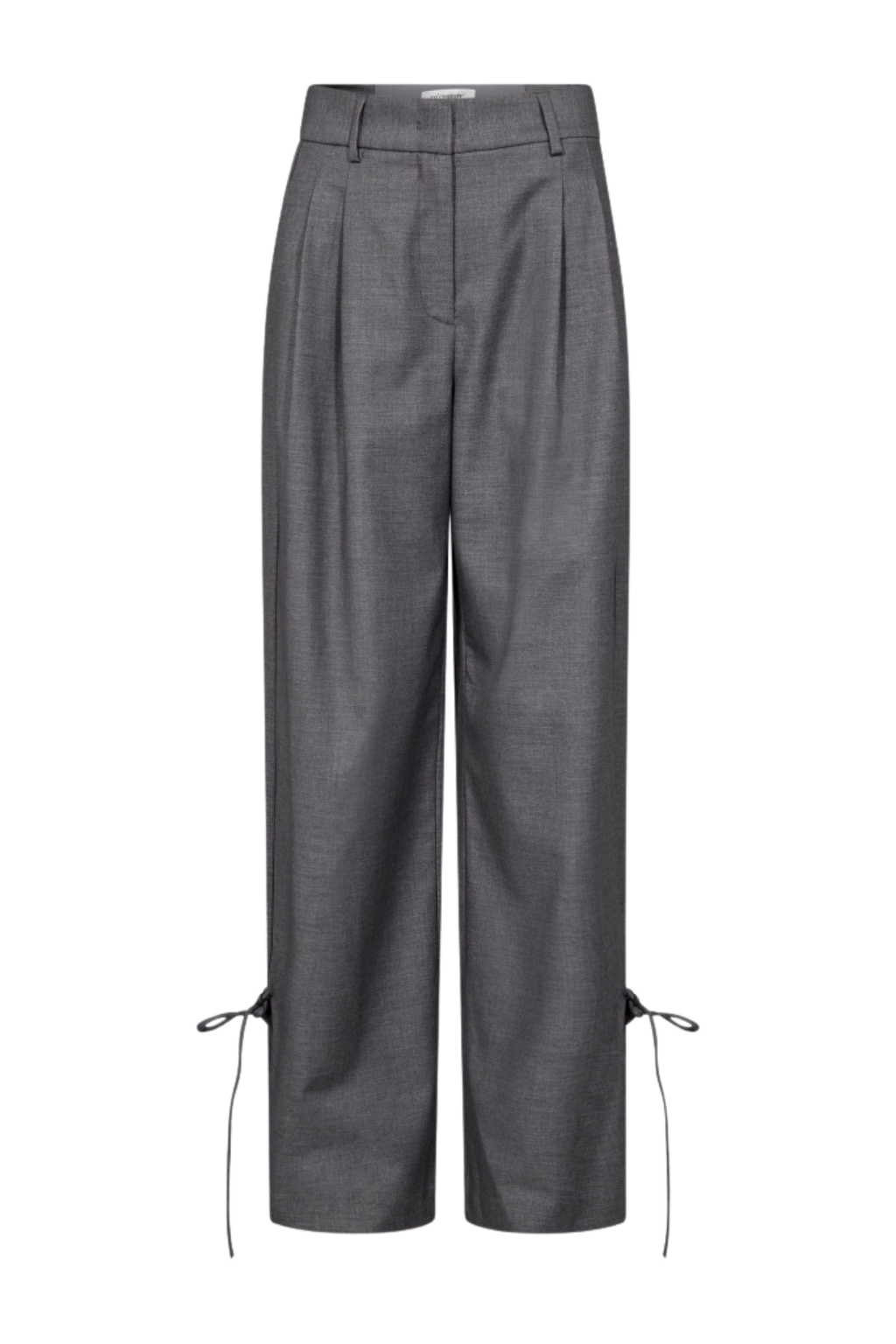 buks, bukser, habitbukser, jakkesæt, bindebånd, snørre, grå, grey, melange, Fin, smuk, elegant, klassisk, staple, feminin, pæn, rå, cool, sej, unik, musthave, hverdag, fest, kvinde, dame, woman
