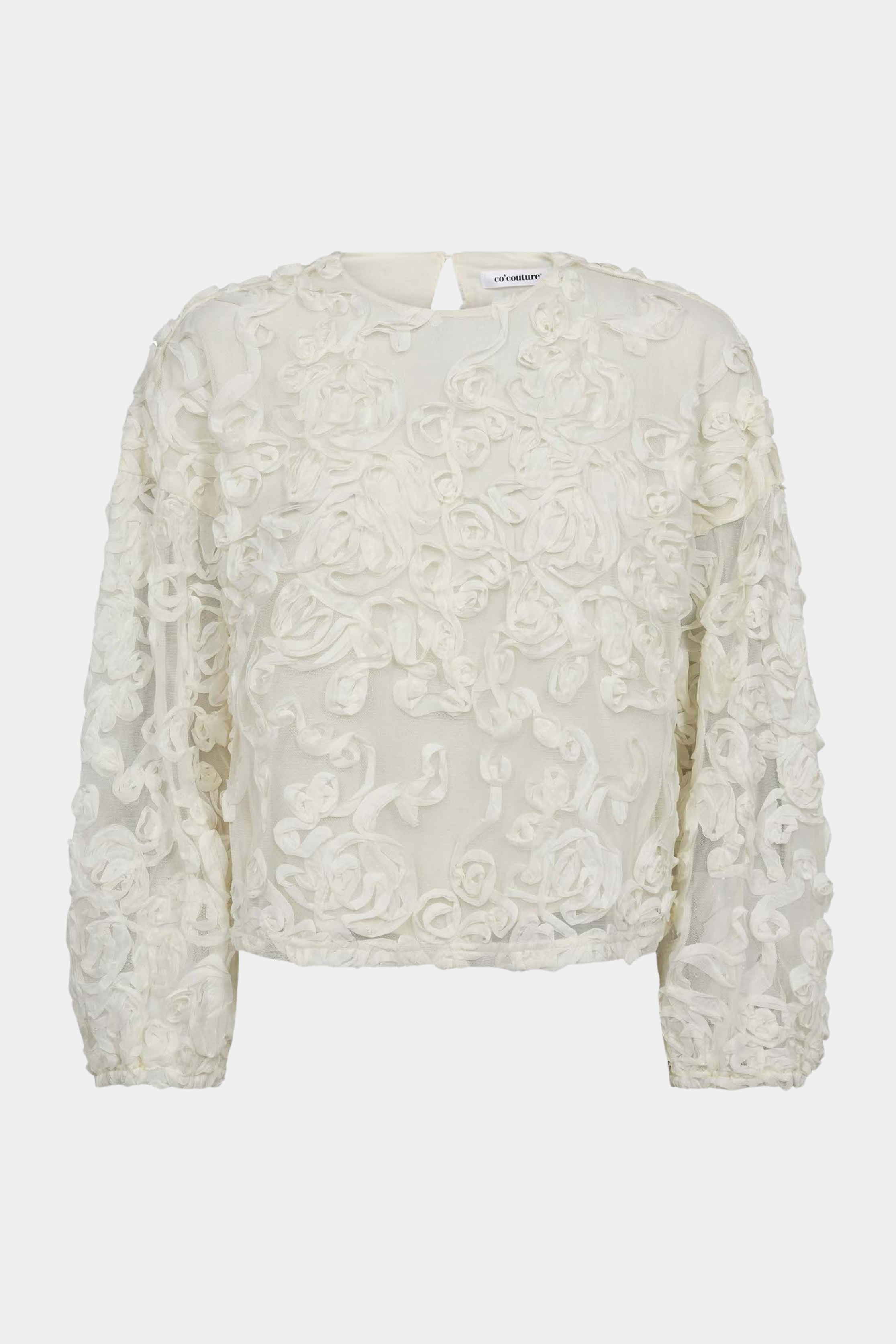 TessyCC flower blouse