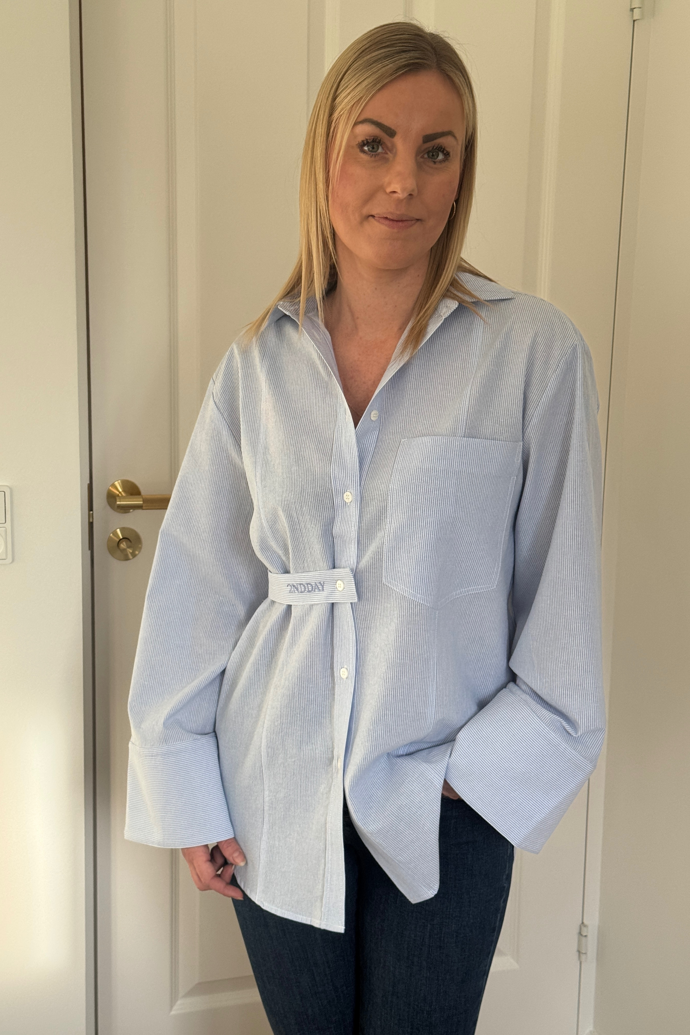 Cassie crisp summer shirting shirt