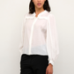 Kaya blouse, bright white