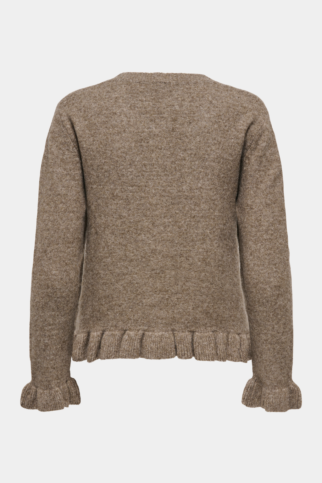 Forudbestilling - ONLRima life LS frill button cardigan