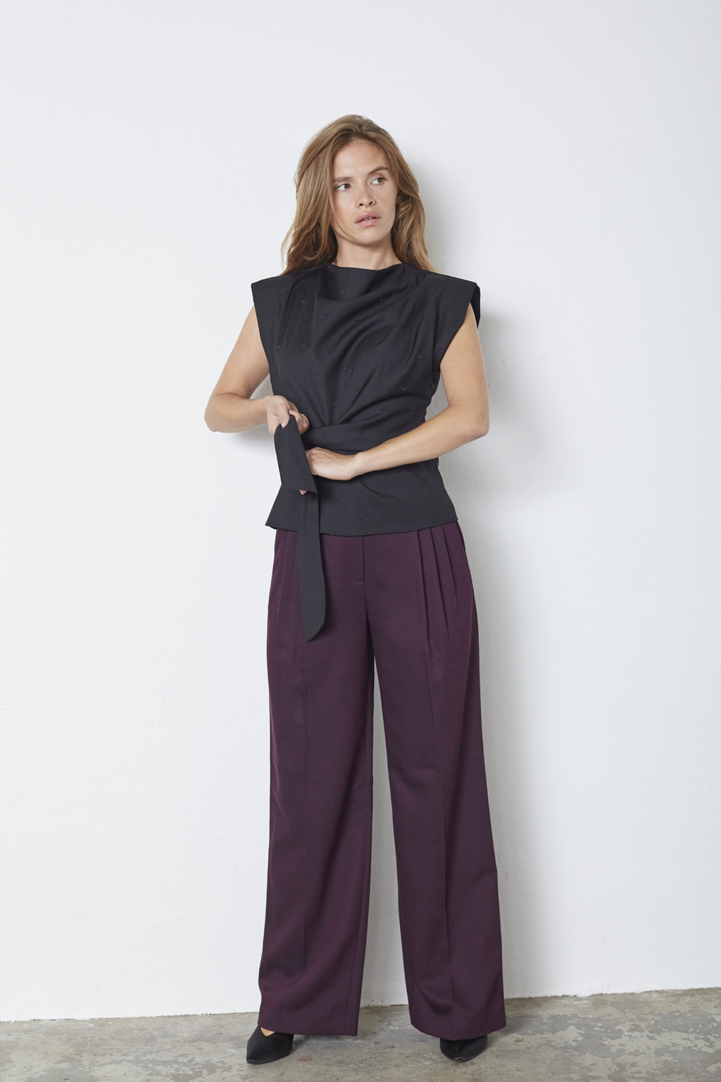 Forudbestilling - SagaCC pleat top