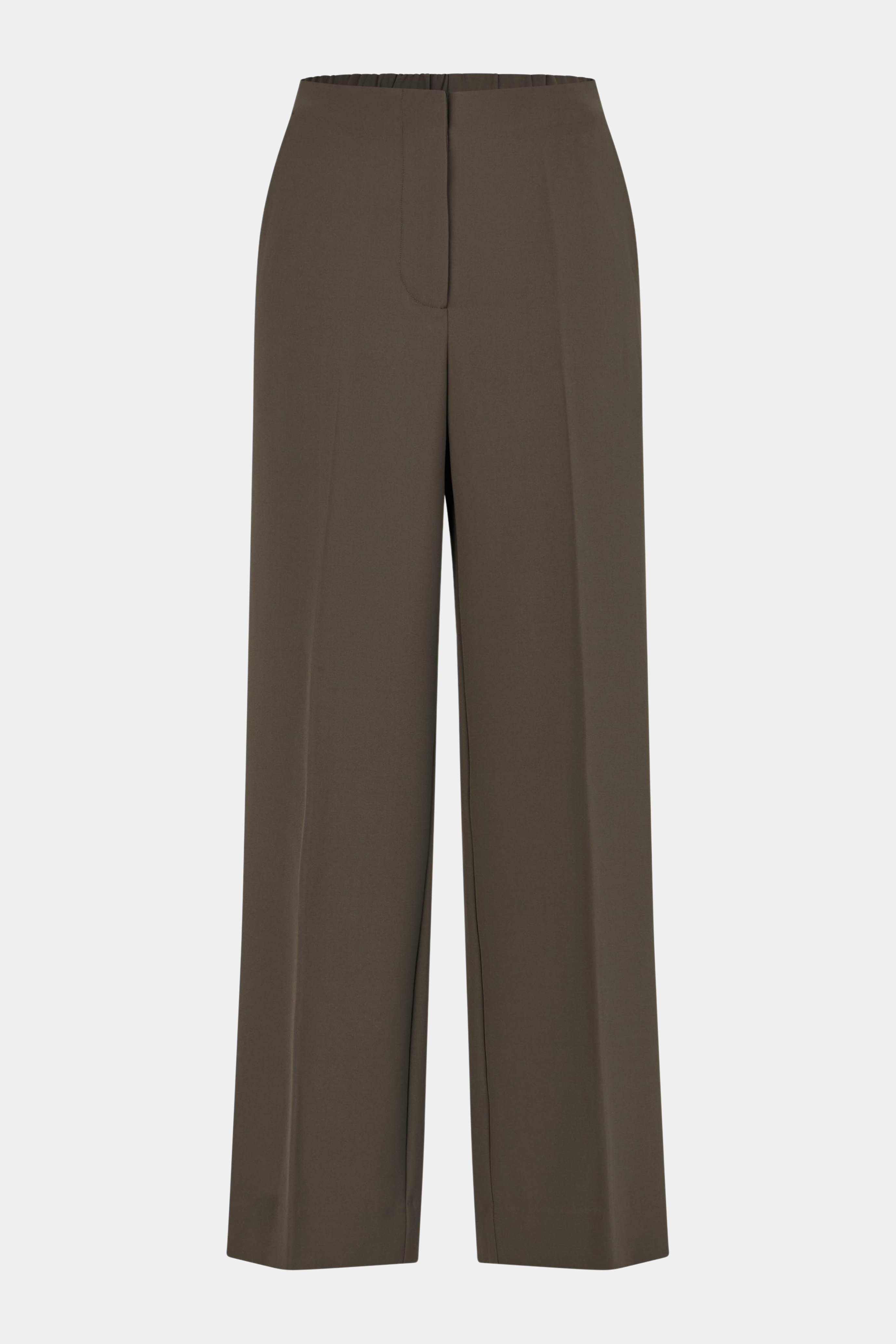 Fin, smuk, elegant, klassisk, staple, feminin, pæn, rå, cool, sej, unik, musthave, hverdag, fest, kvinde, dame, woman, buks, pant, simpel, simple, classic, klassisk, brun, brown, beige, walnut, pressefold, suit, suiting, habit, jakketøj, arbejde, work, business, job