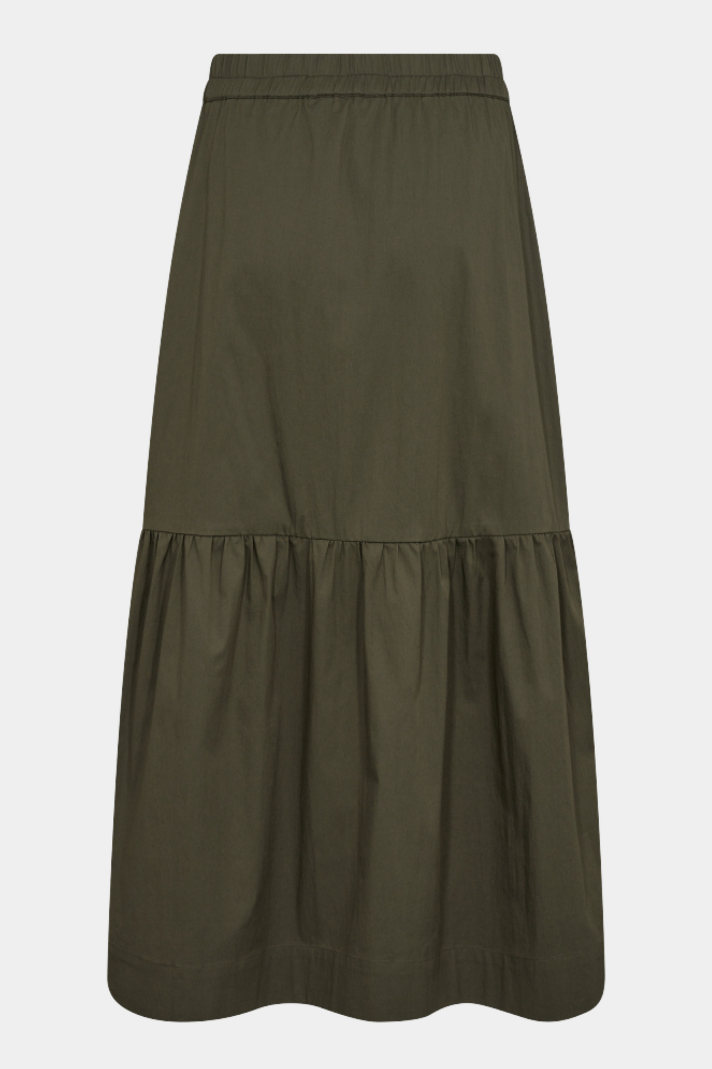 CottonCC crisp gypsy skirt, khaki