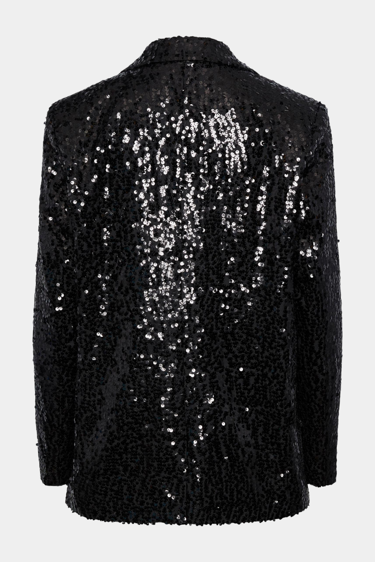 PCBossy sequin blazer, black