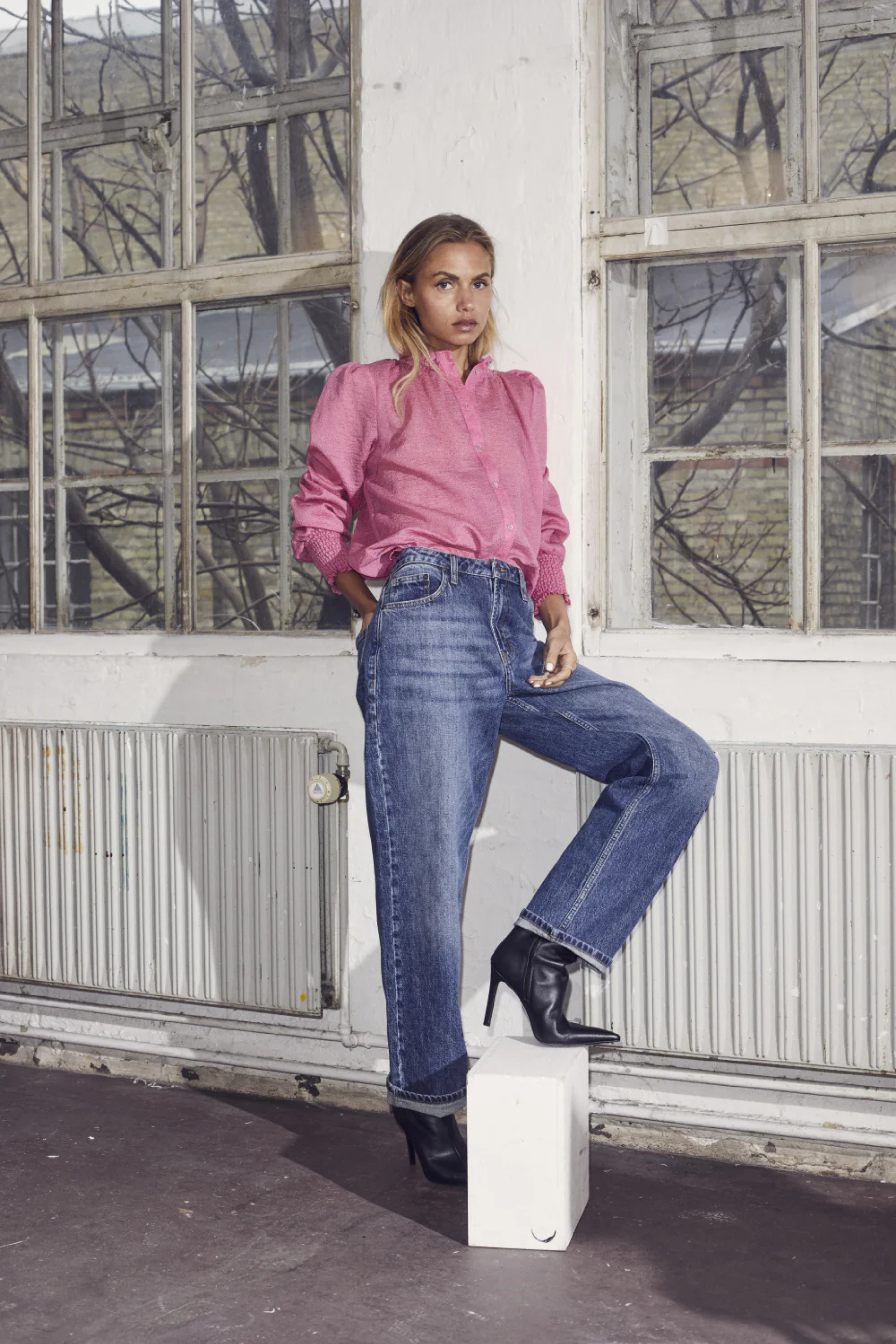 Femme hip jeans