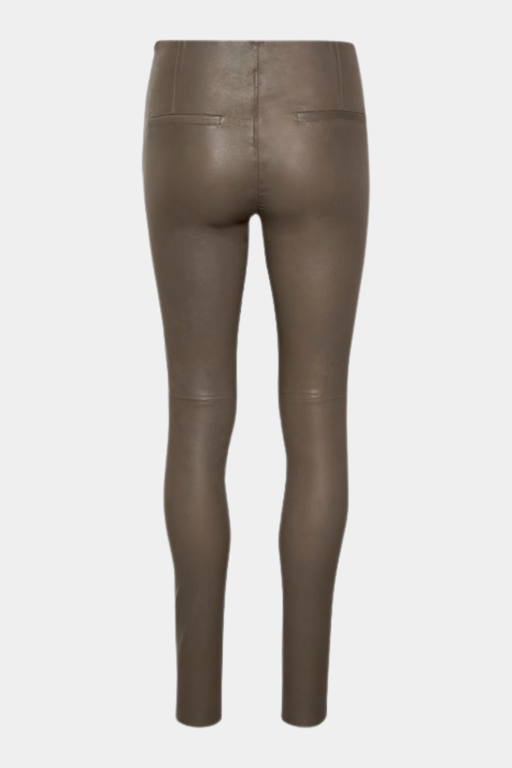 Meme leather pants, walnut