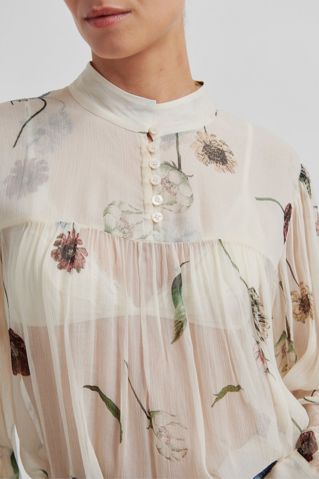 Florala blouse
