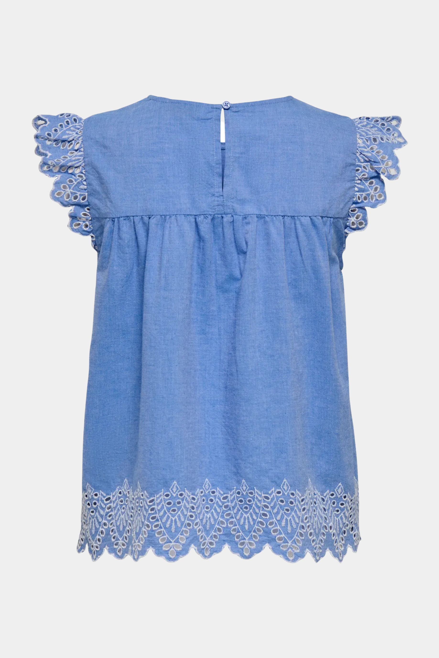 Forudbestilling - ONLTulum emb S/S top