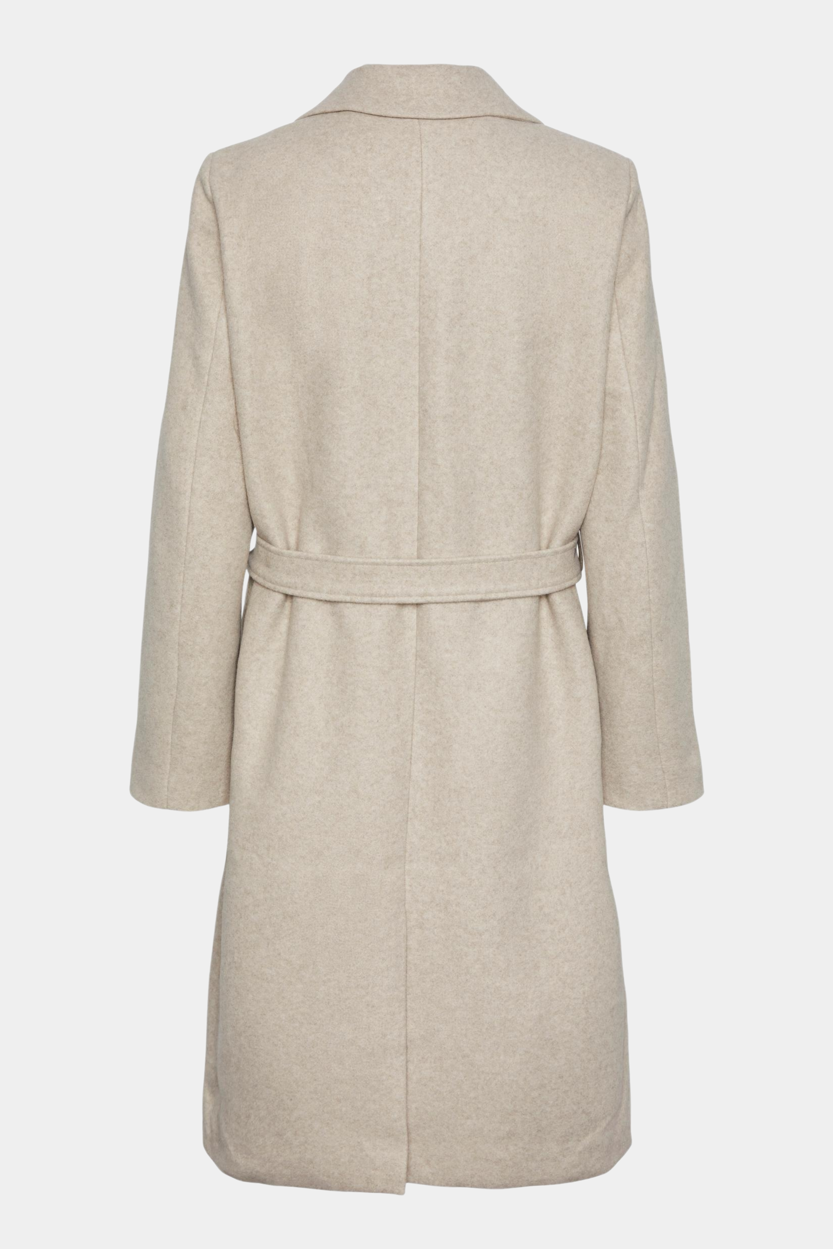 PCNasha ls coat, white pepper