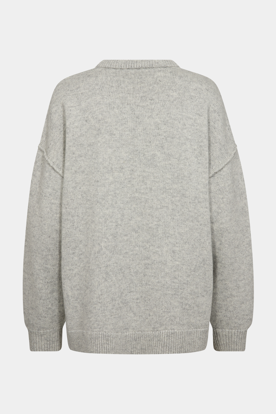 Forudbestilling - MajaCC slit O-neck knit