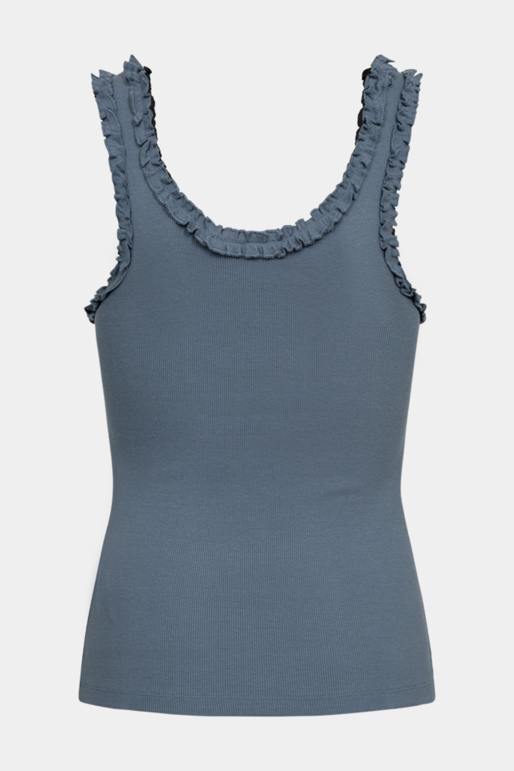 Forudbestilling - CMSiv frill top | Blue mirage