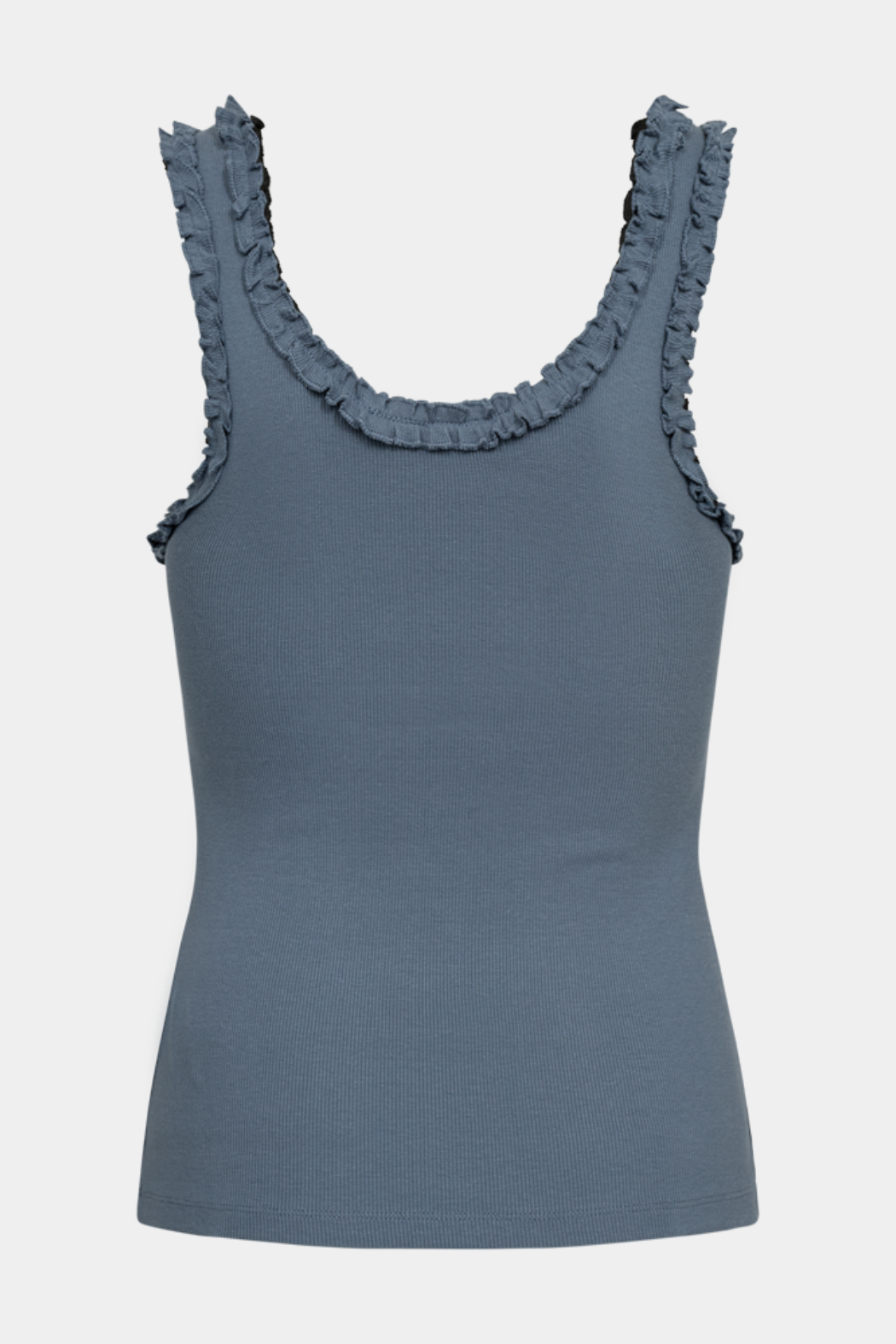 Forudbestilling - CMSiv frill top | Blue mirage