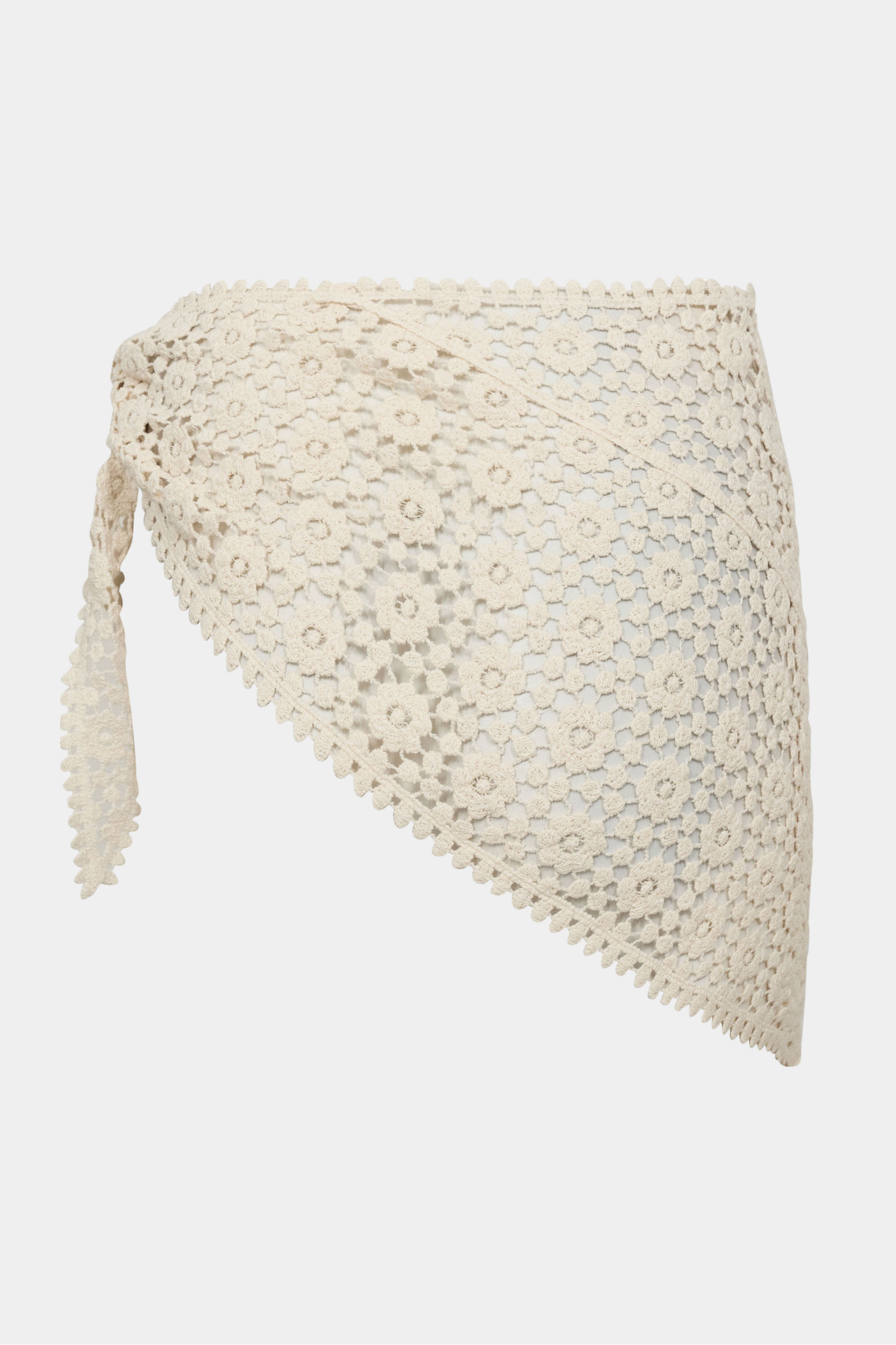 Forudbestilling - CalinCC crochet scarf skirt