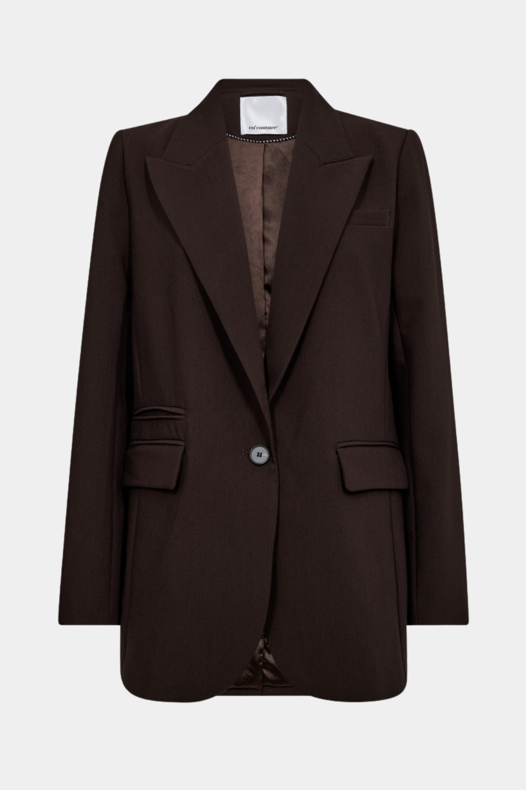 Blazer, habit, blazerjakke, jakkesæt, brown, brun, Fin, smuk, elegant, klassisk, staple, feminin, pæn, rå, cool, sej, unik, musthave, hverdag, fest, kvinde, dame, woman
