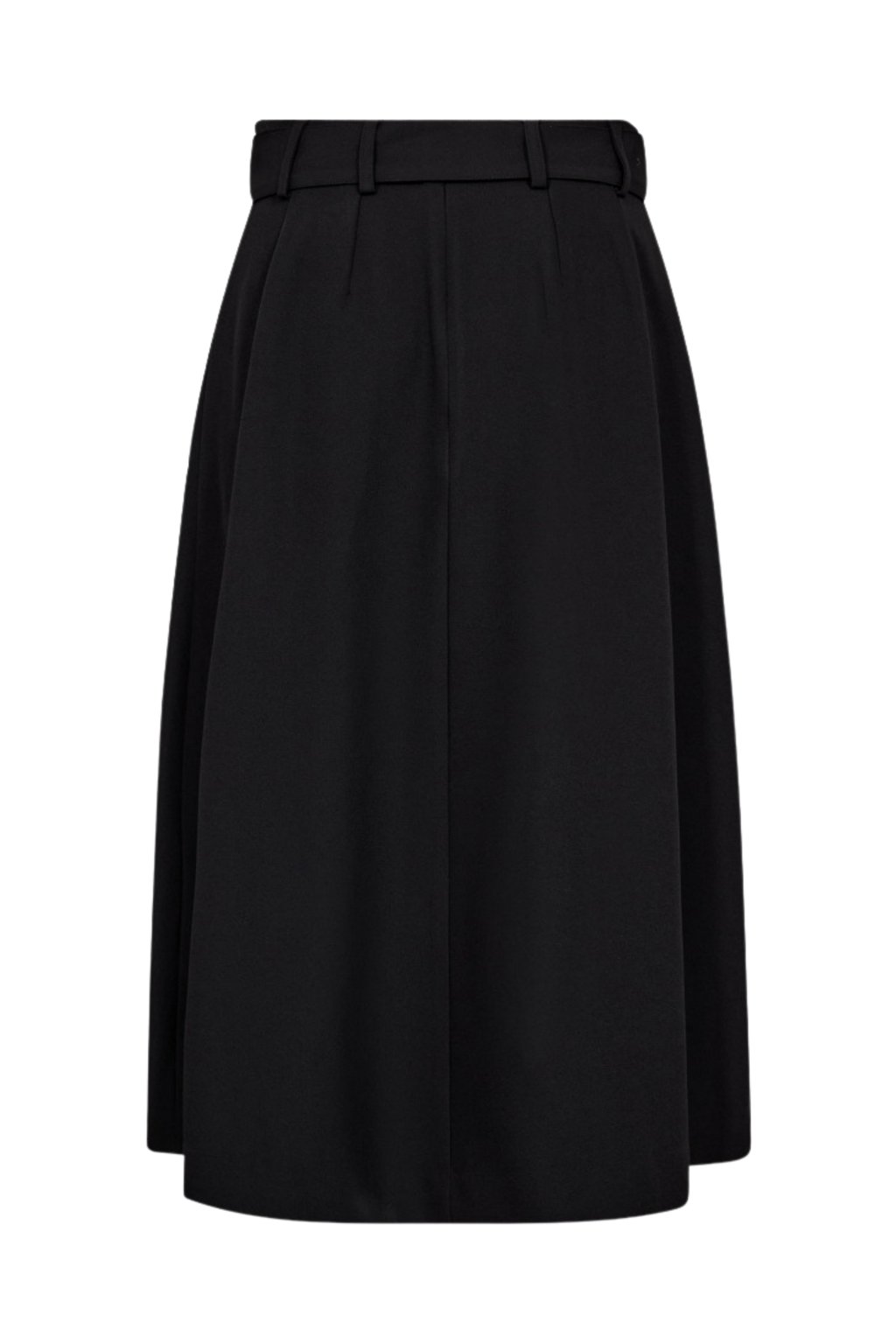 LunaCC belt midi pleat skirt