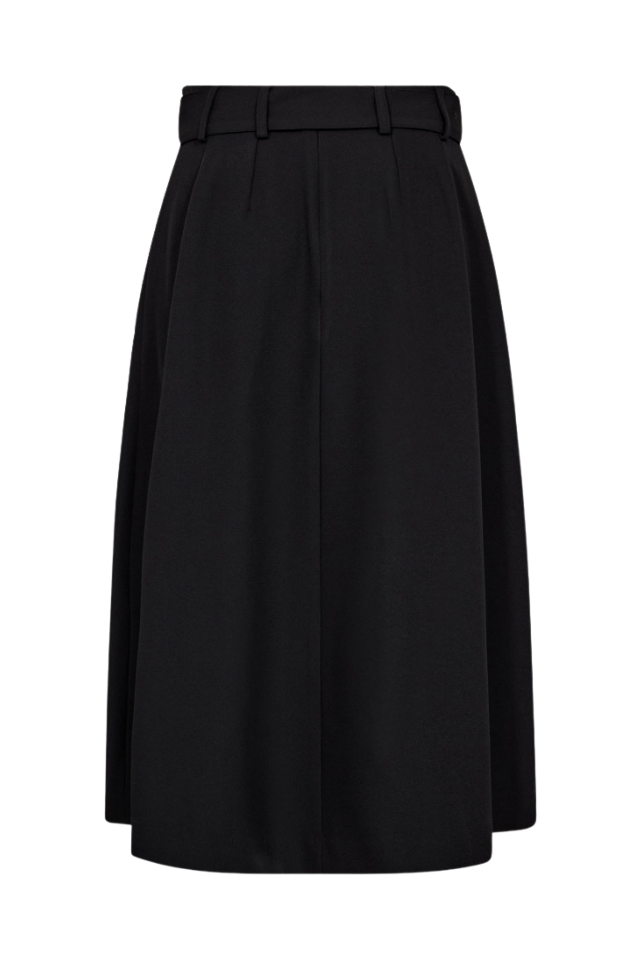 LunaCC belt midi pleat skirt