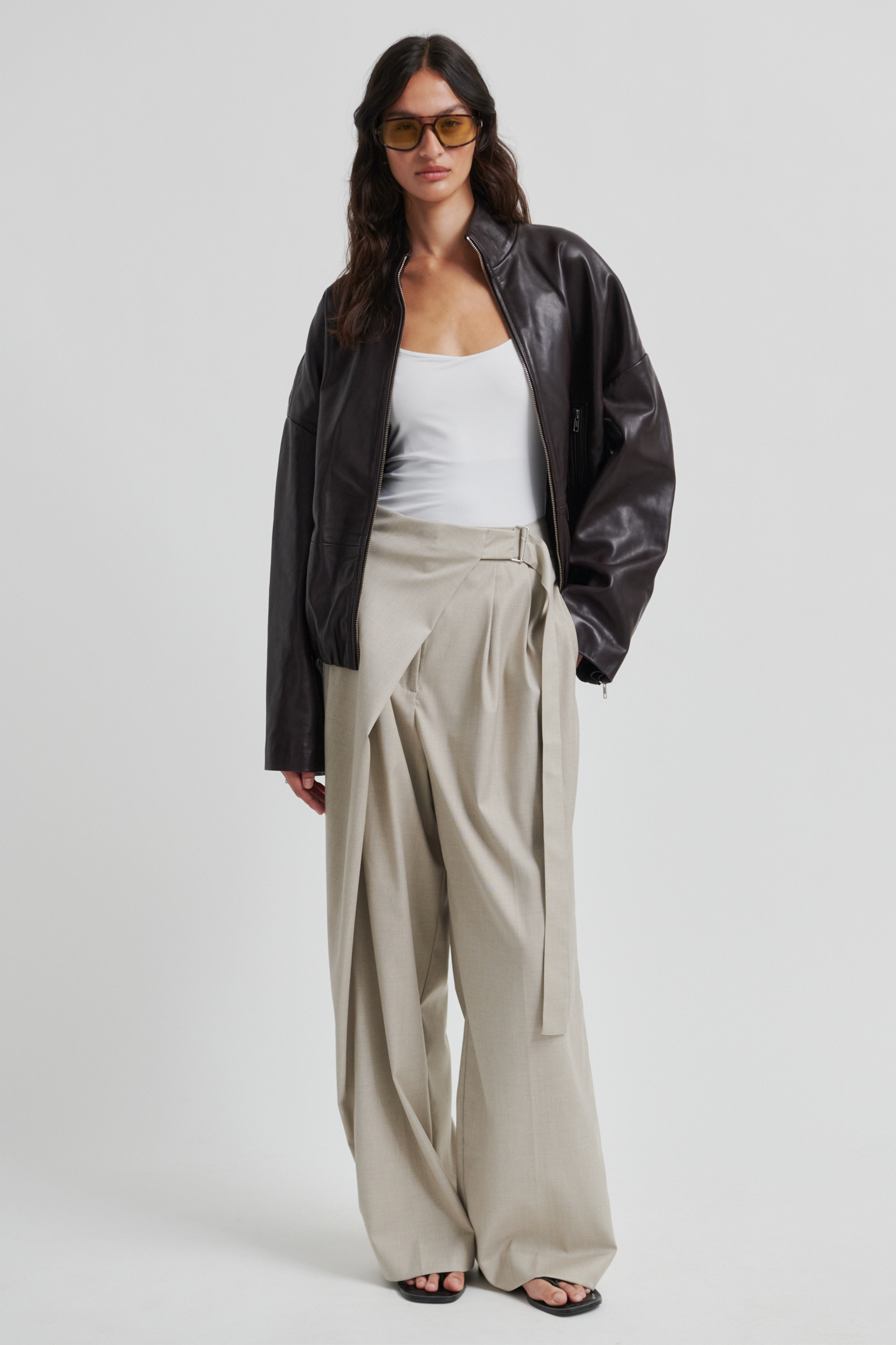 Sharo wrap trousers
