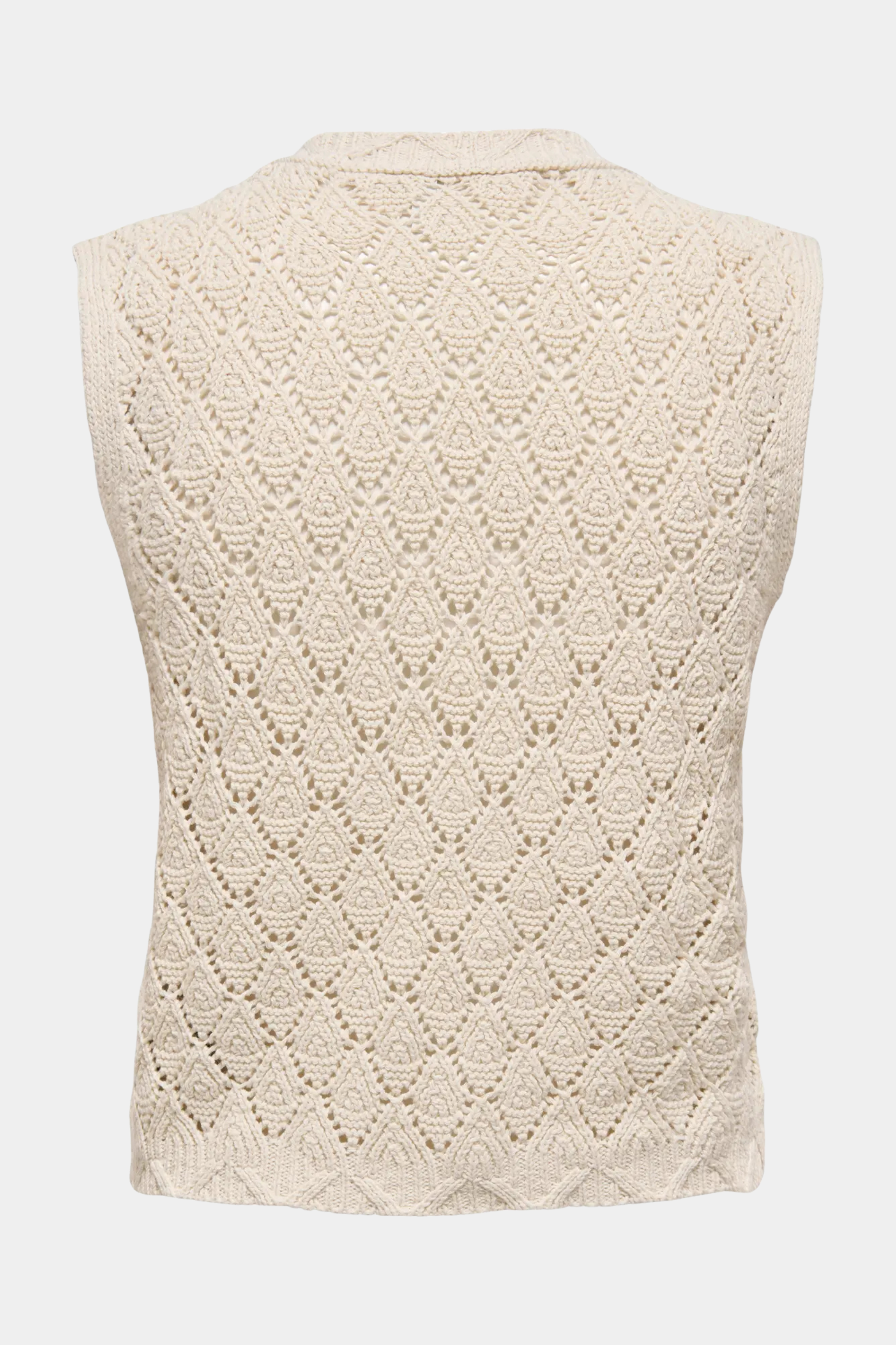 Forudbestilling - ONLChili S/L string vest knit