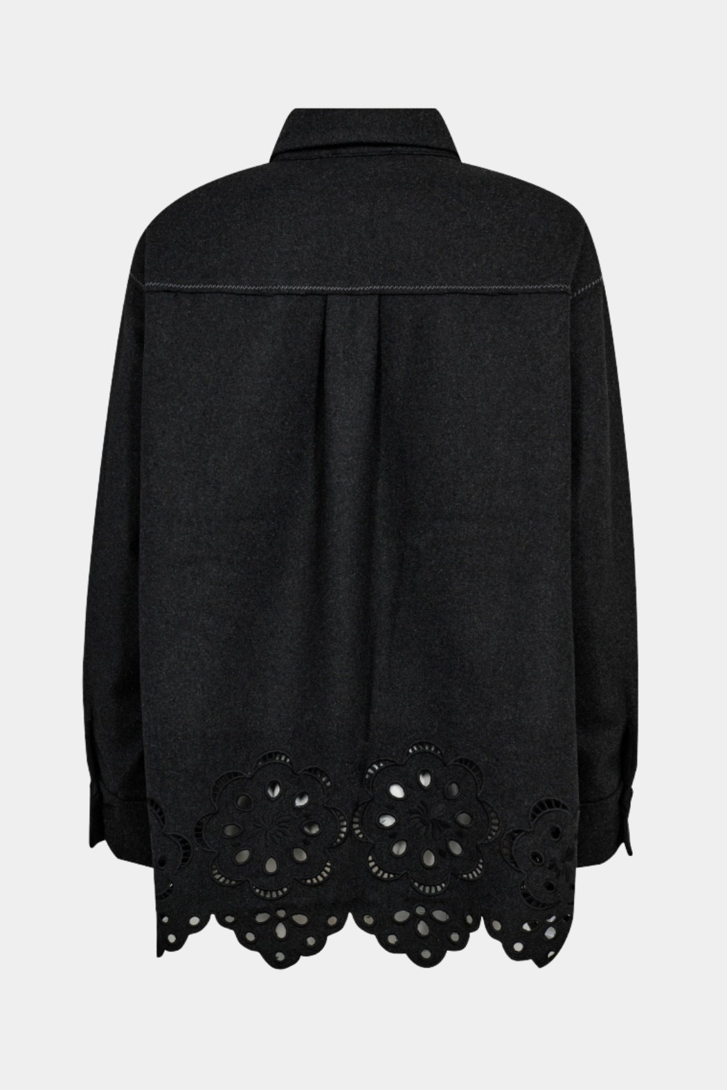 Forudbestilling - WarrenCC wool embroidery shirt