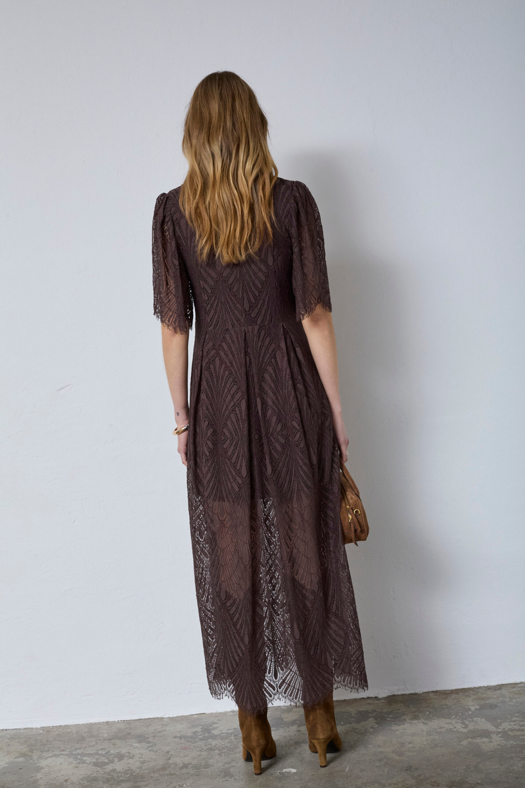LetiCC lace maxi dress