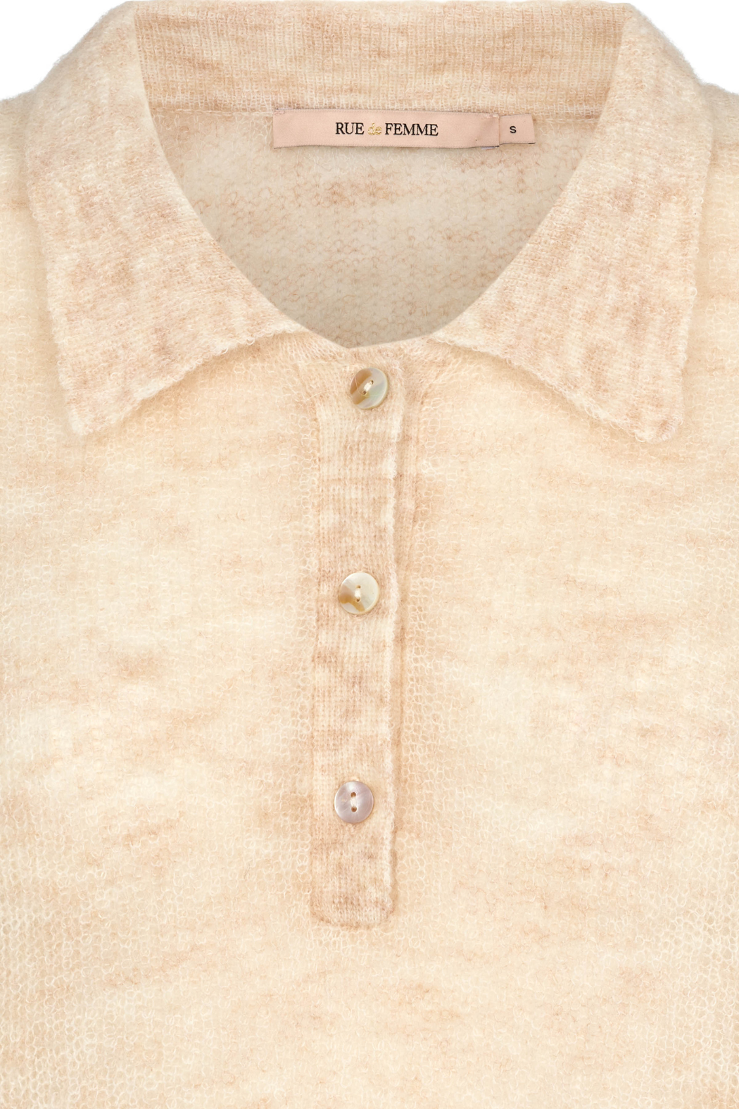 Acacia polo knit