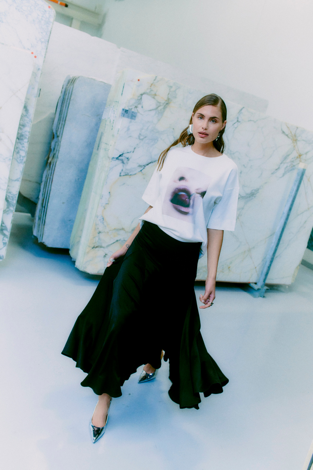 CMMuse tee, cherry