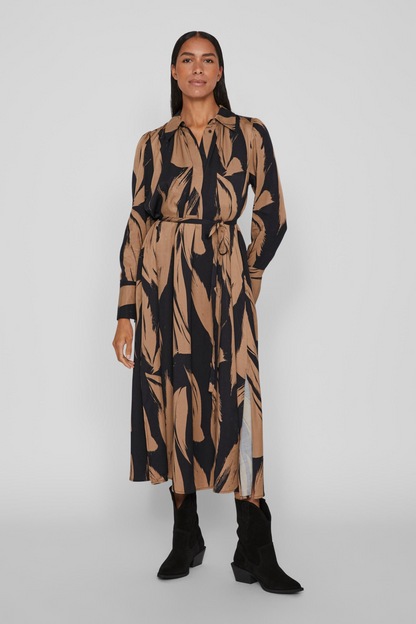 VIJone LS ankle dress