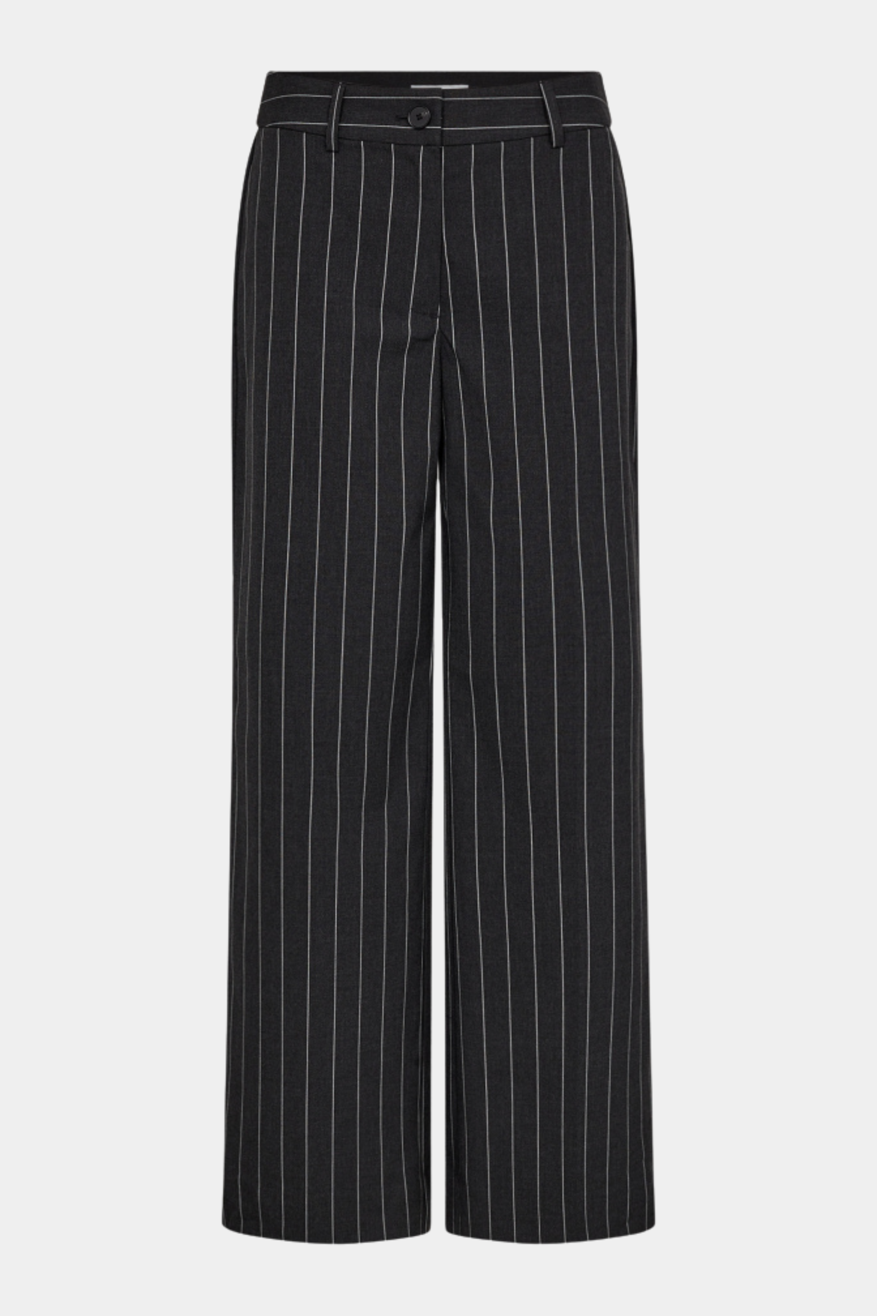 buks, pant, vid, vidde, wide, klassisk, elegant, business, arbejde, work, elegant, stilren, nålestrib, stribet, striber, stripe, staple, kvinde, dame, woman