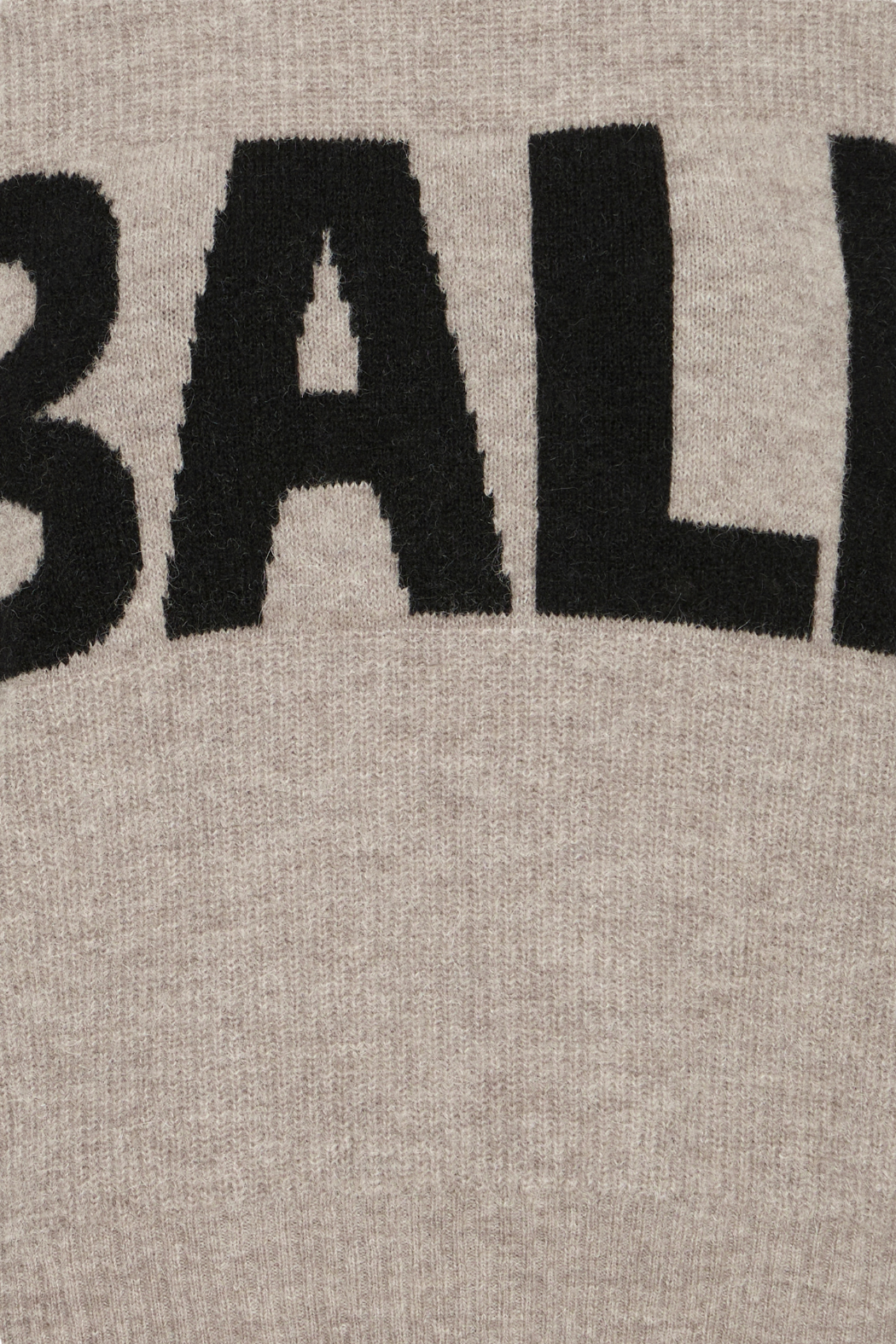 BAStacy rib logo pullover
