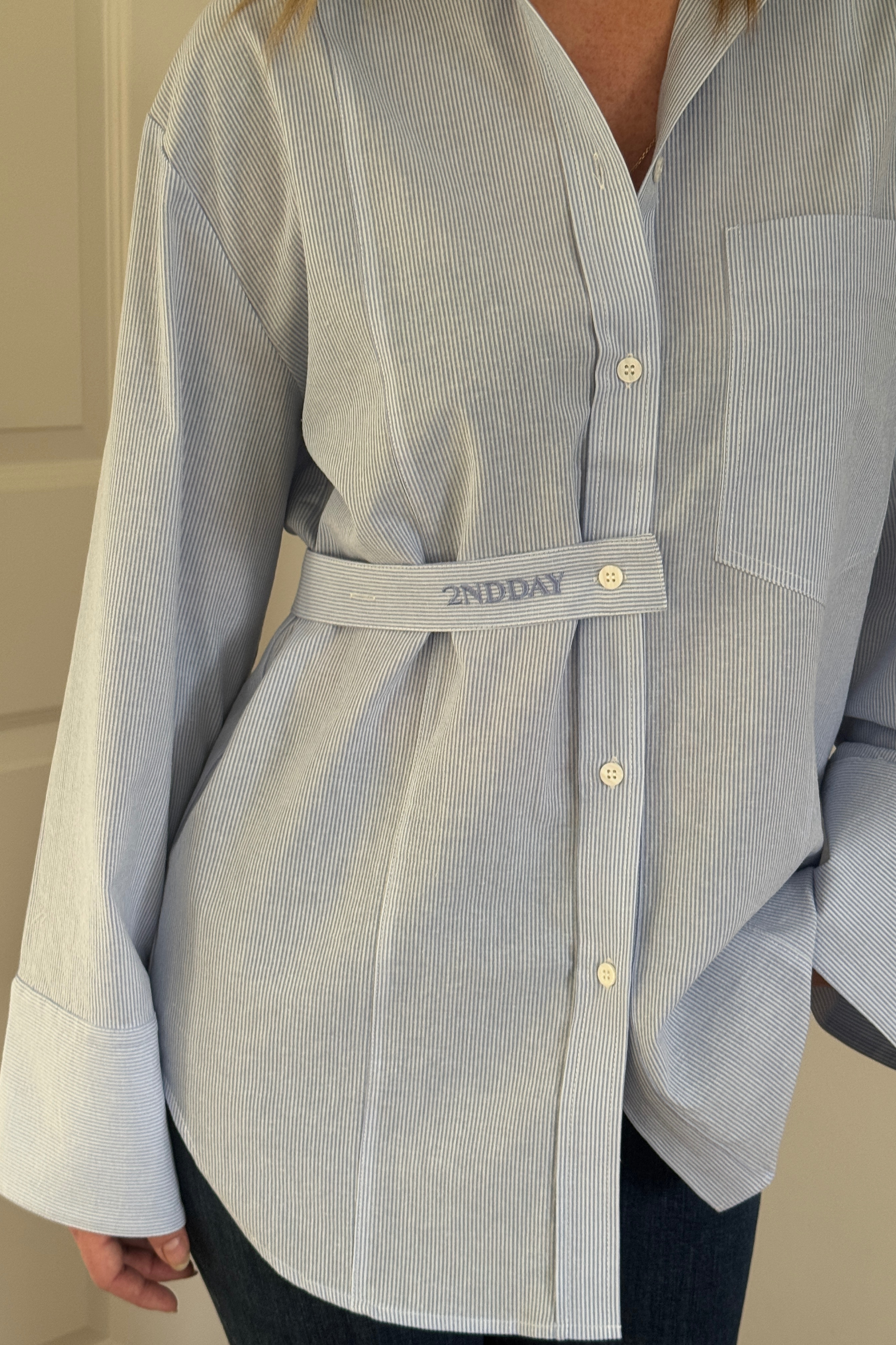 Cassie crisp summer shirting shirt