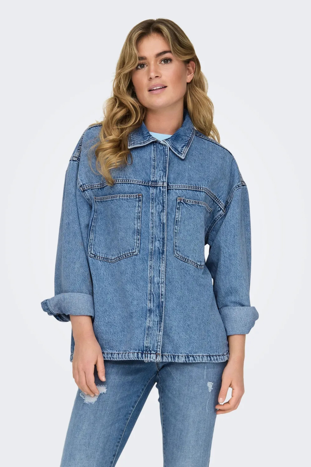 ONLEmmie L/S shirt MB DNM AZ NOOS