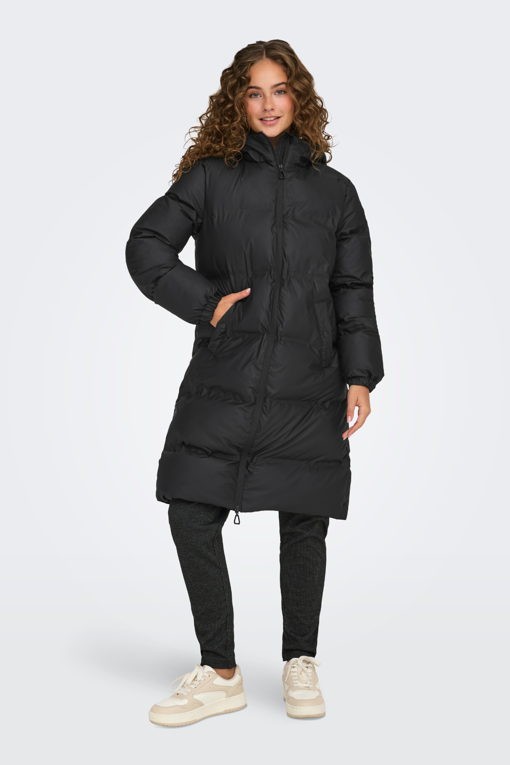 Forudbestilling - ONLLea rain puffer coat