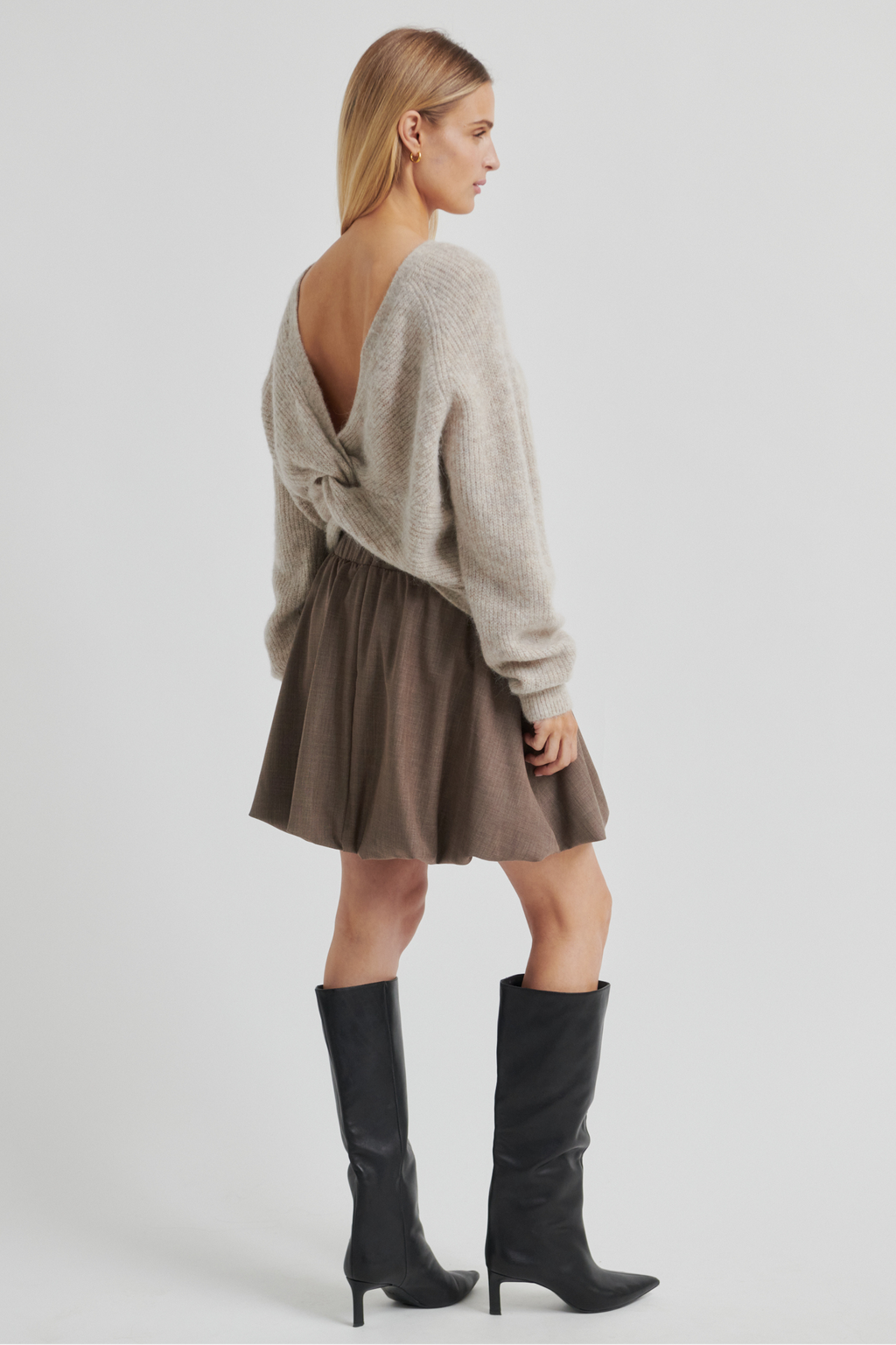 Oline mini balloon skirt