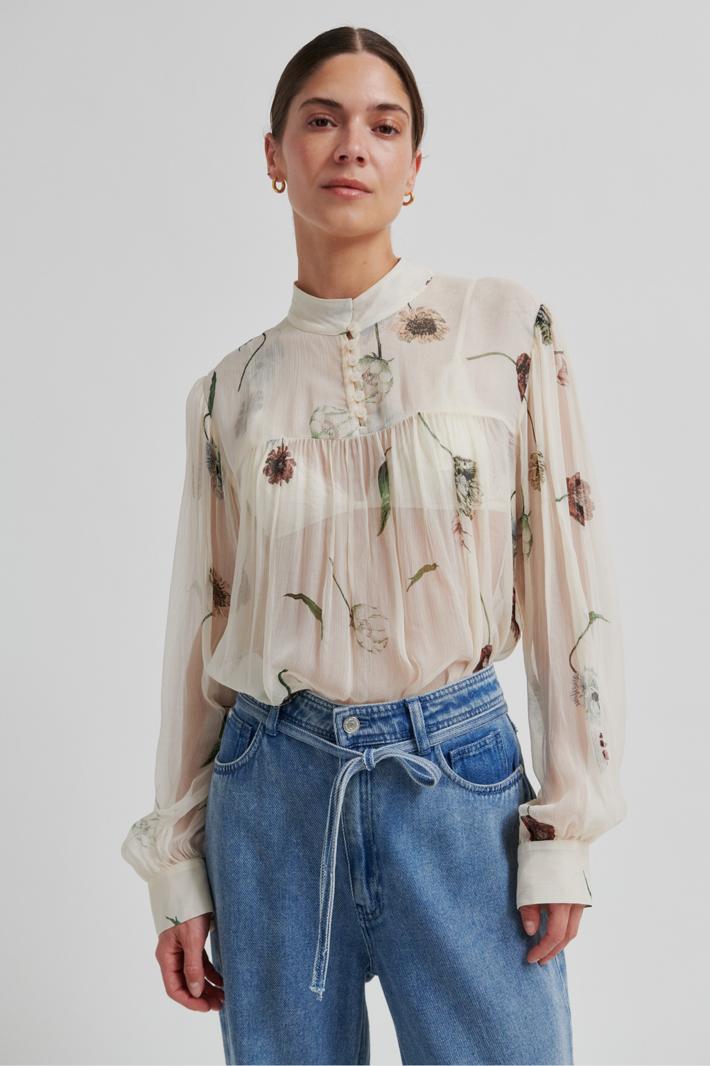 Florala blouse