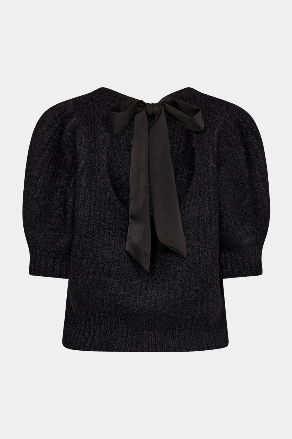 Coralie CC bow rib knit