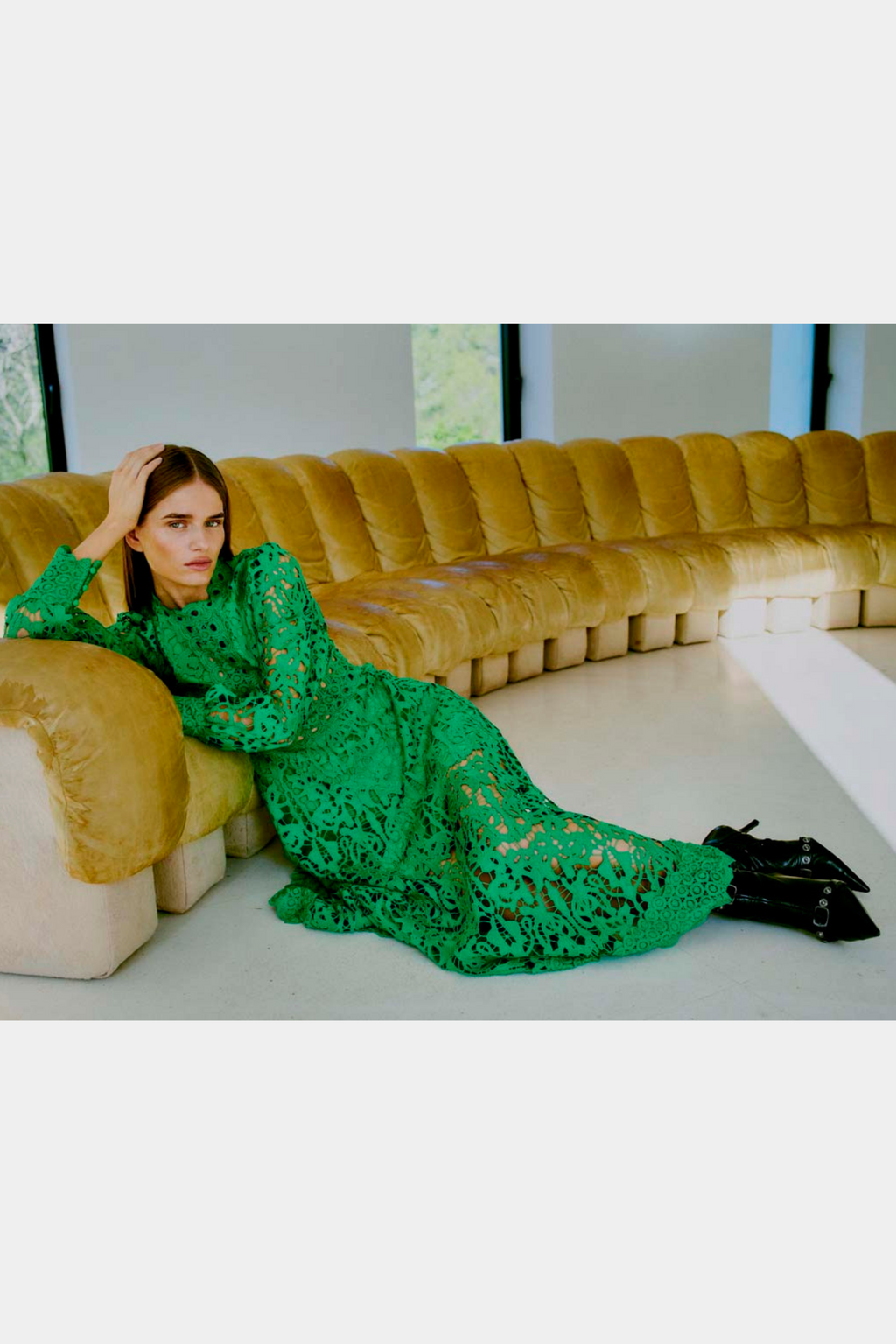 CMLaly dress, fern green