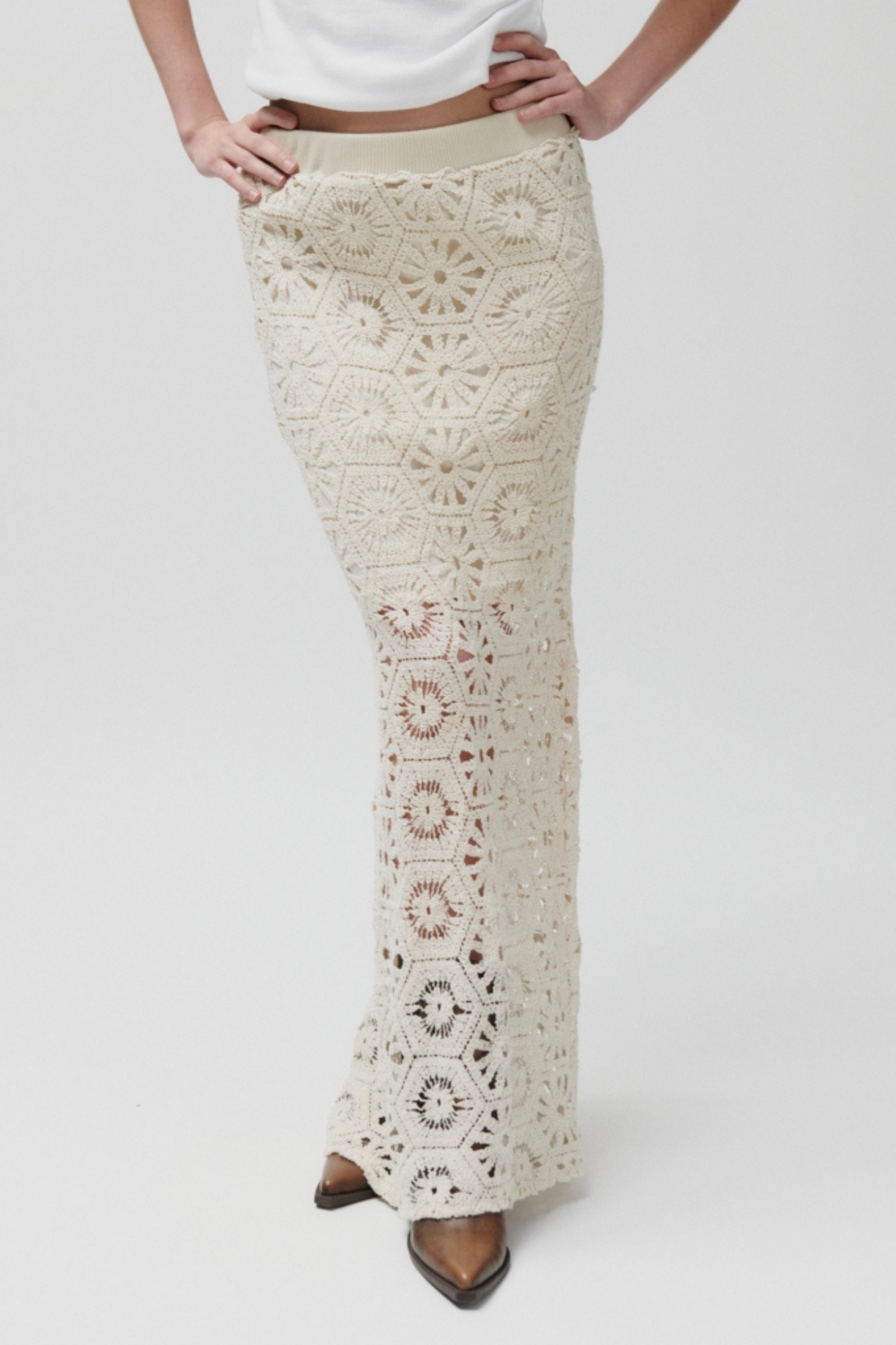 Austina crochet skirt