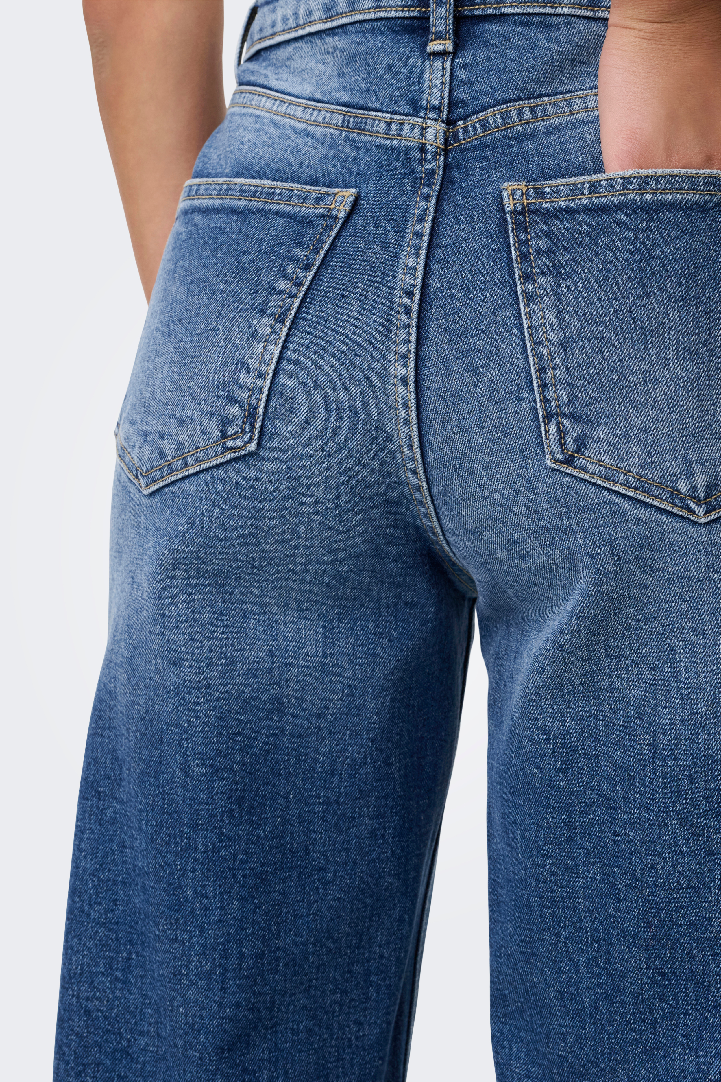 Forudbestilling - ONLJuicy HW wide leg dot330 dnm