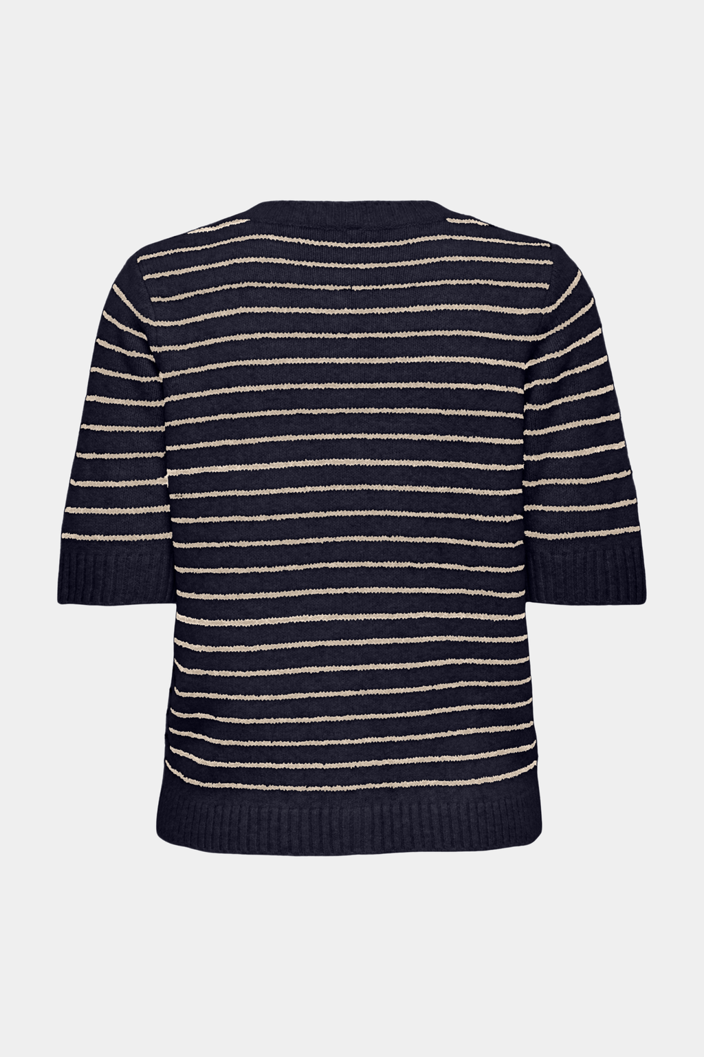 Forudbestilling - ONLChester life SS stripe cardigan CC knit