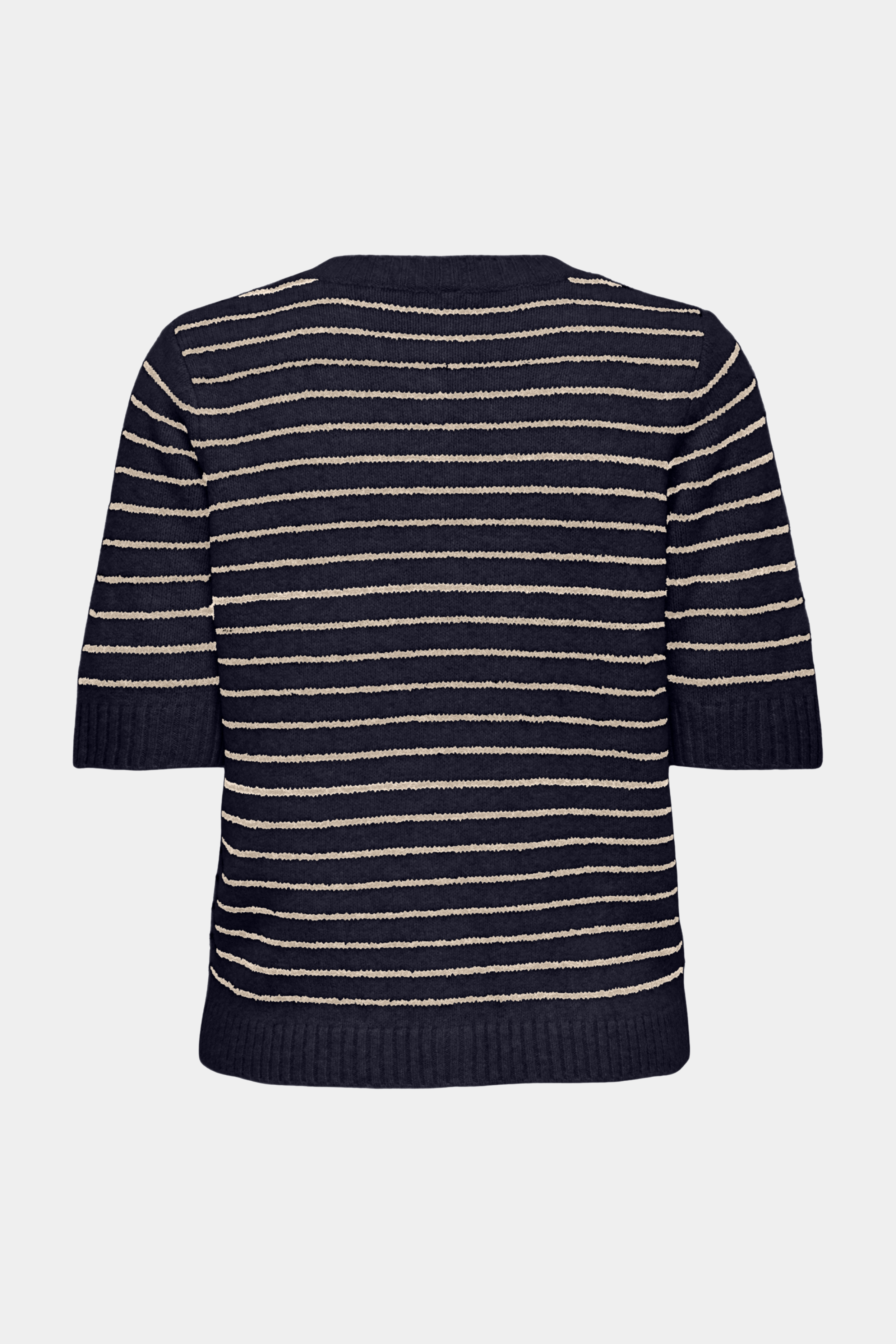 Forudbestilling - ONLChester life SS stripe cardigan CC knit