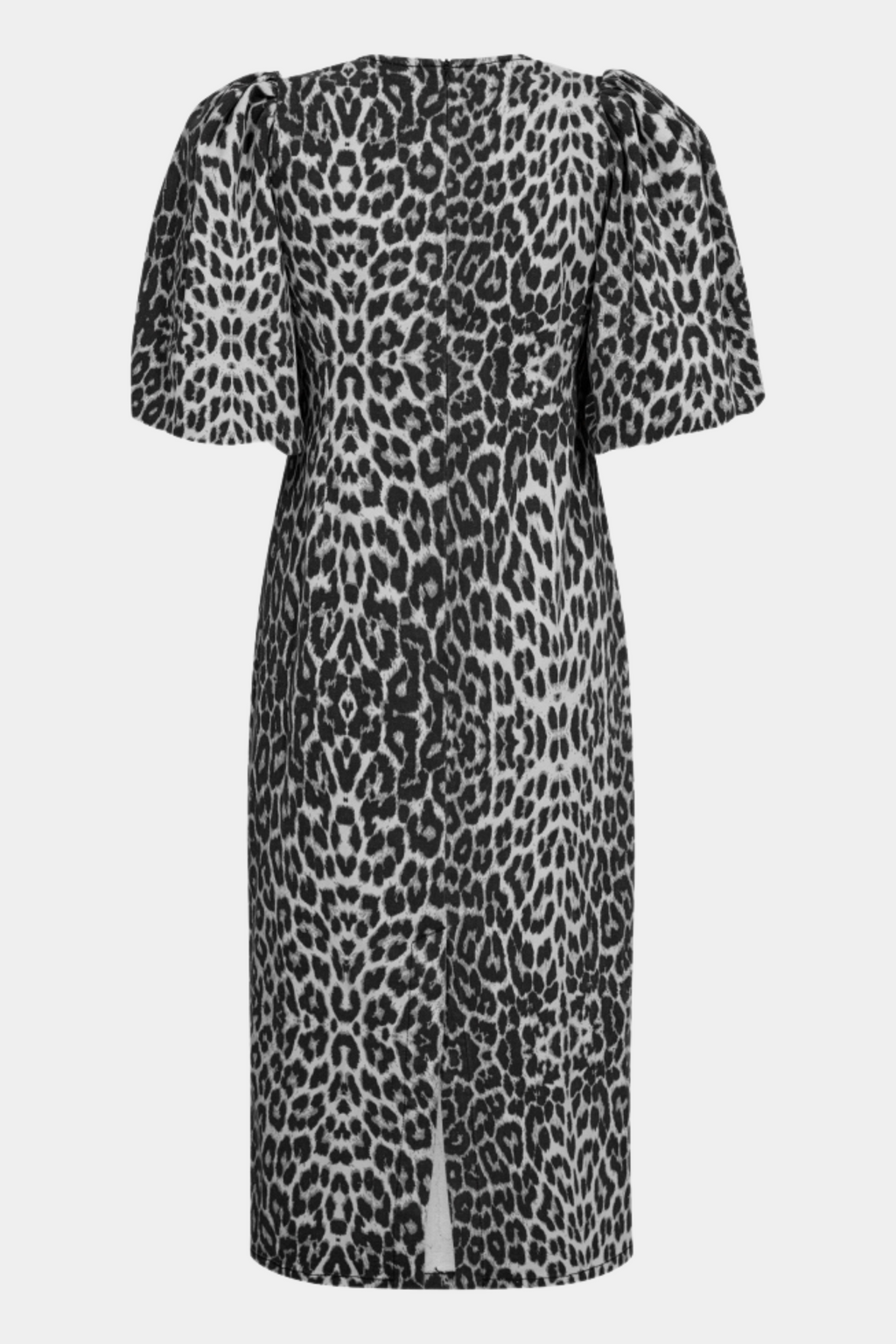 LeoCC puff dress, dark grey