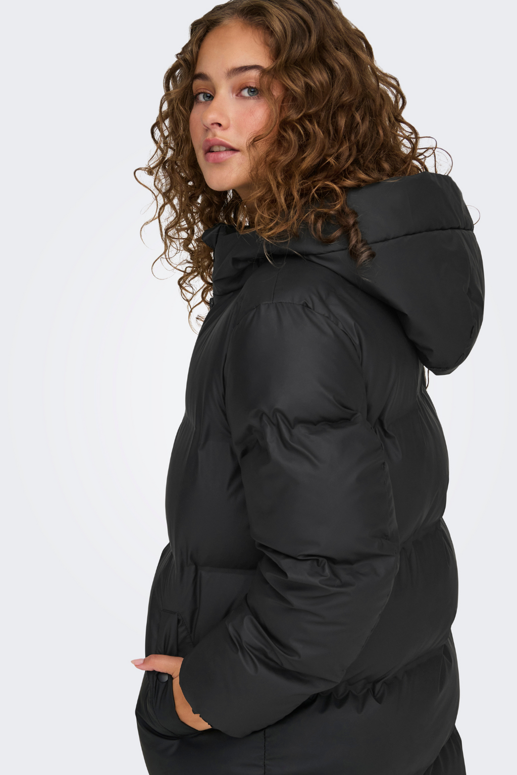 Forudbestilling - ONLLea rain puffer coat