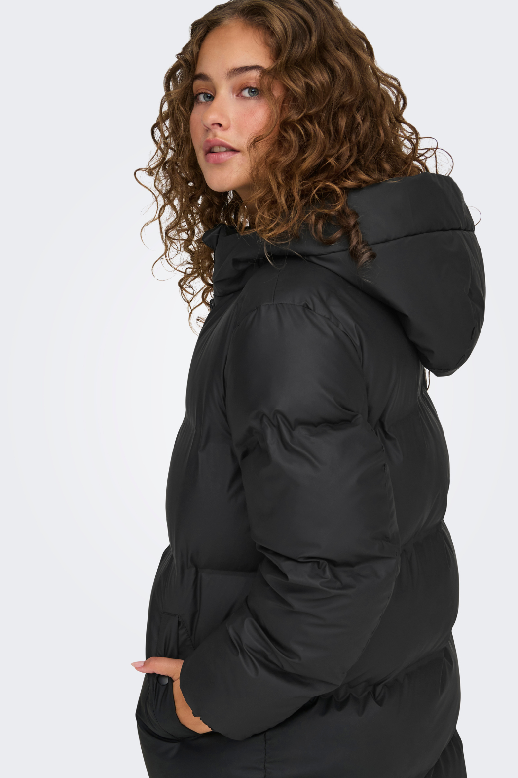 Forudbestilling - ONLLea rain puffer coat