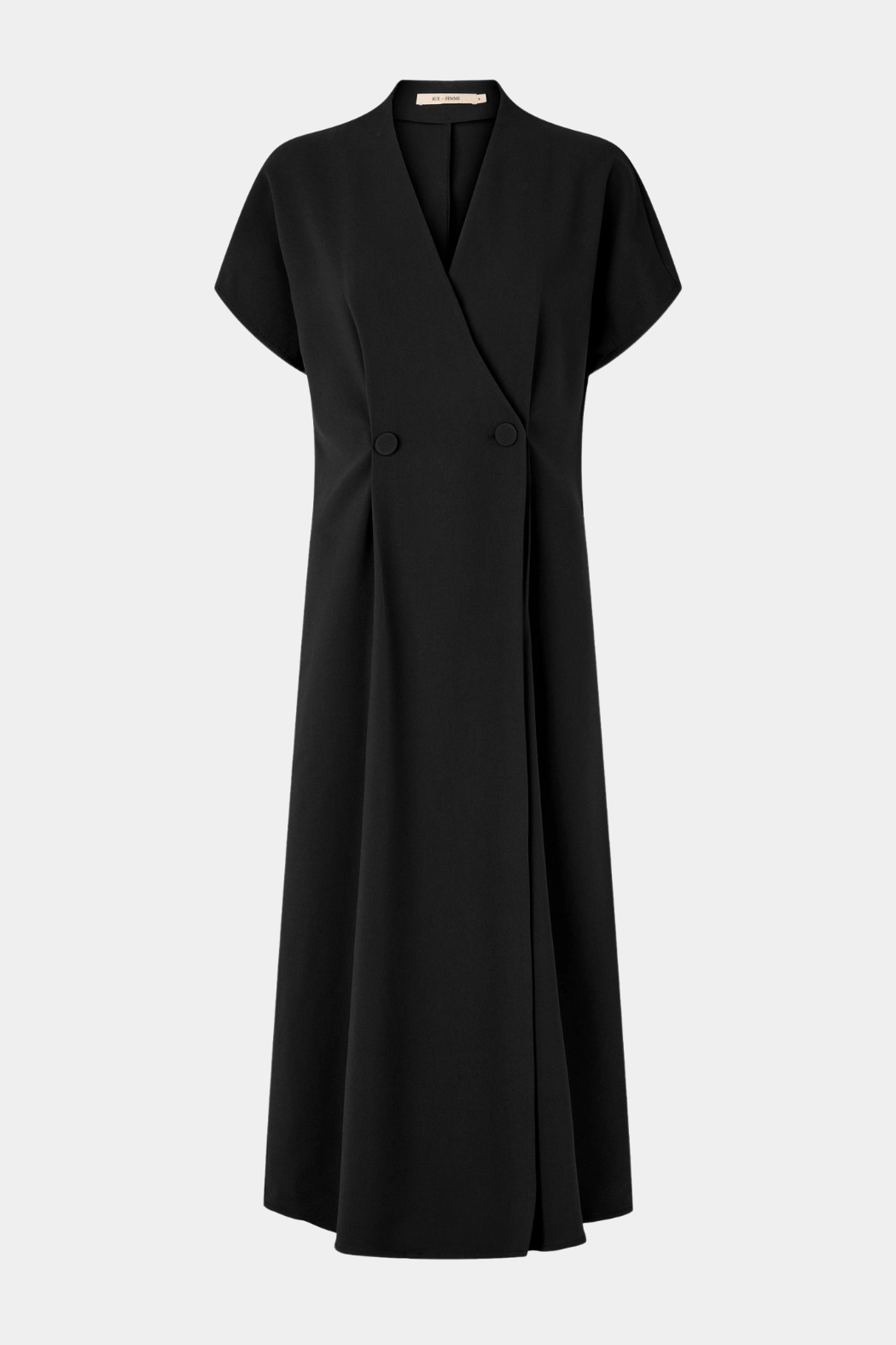 kjole, dress, lang, sort, knapper, tung, Fin, smuk, elegant, klassisk, staple, feminin, pæn, rå, cool, sej, unik, musthave, hverdag, fest, kvinde, dame, woman
