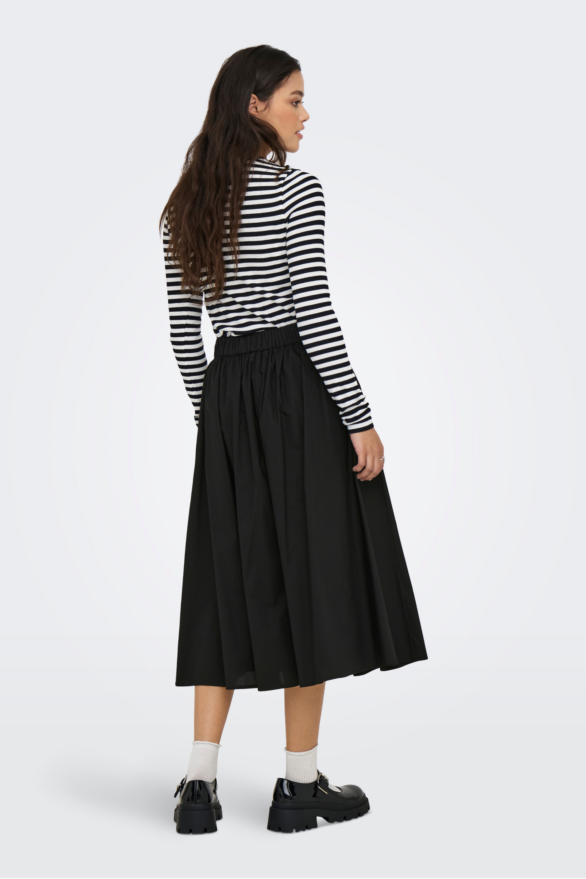 Forudbestilling - ONLMaila long pleat skirt