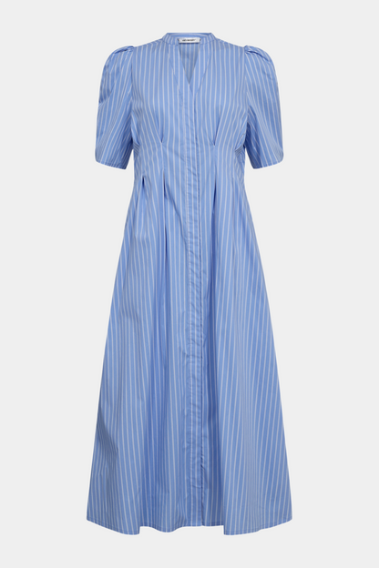 Forudbestilling - MicaCC stripe pleat dress
