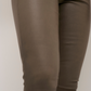 Meme leather pants, walnut