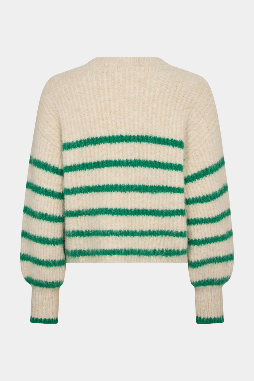 CoralieCC crop stripe o-knit