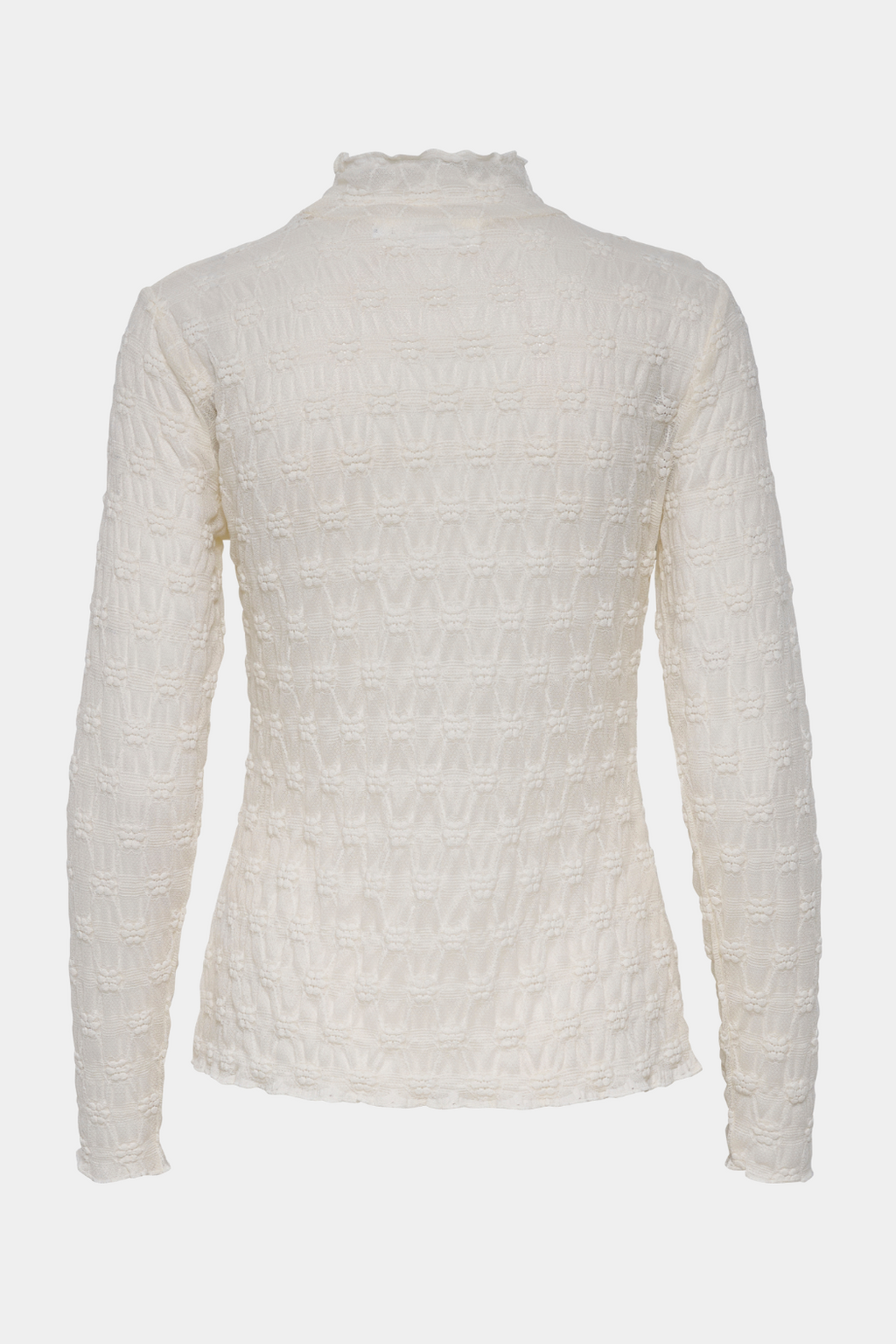 Kirstine jersey top, egret